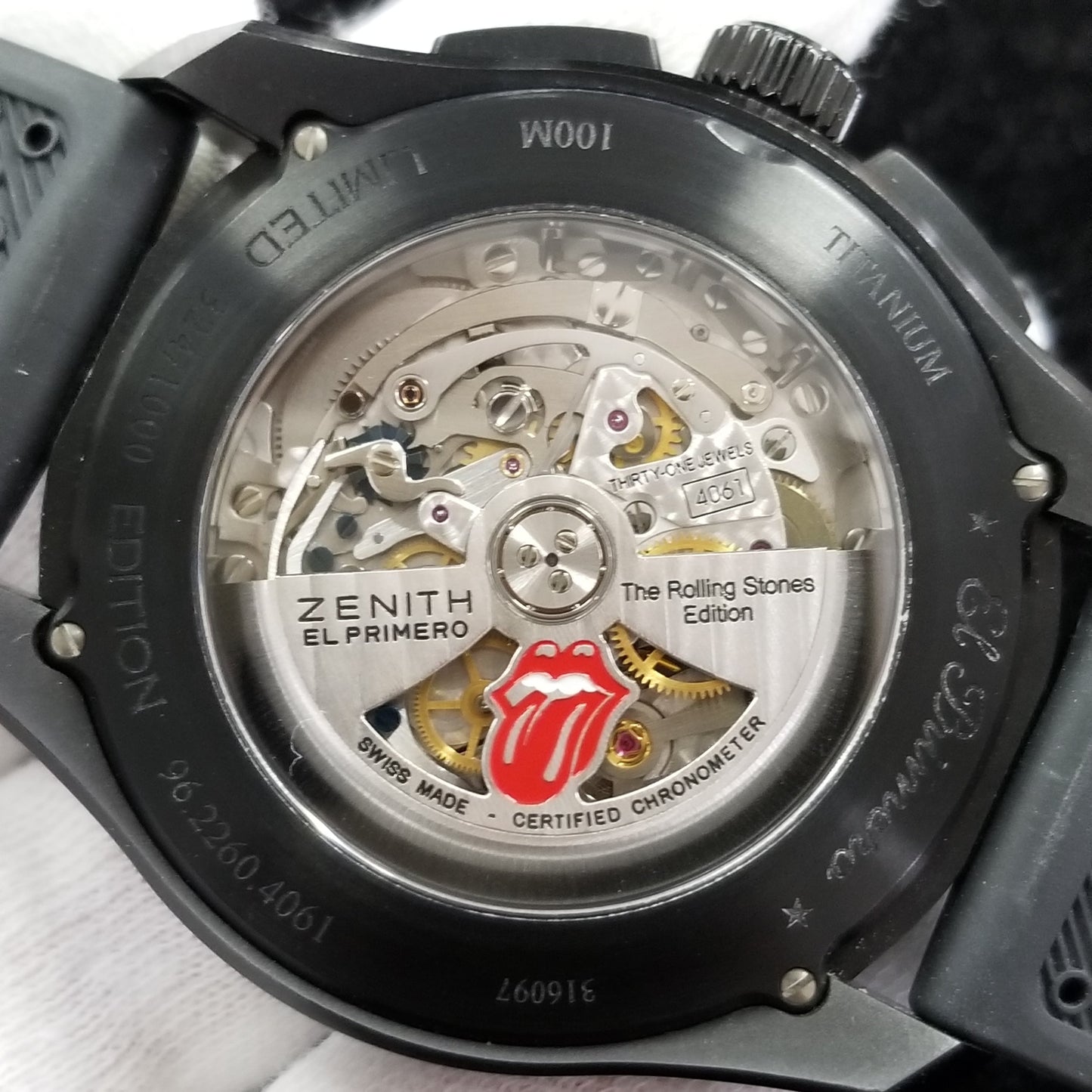 96.2260.4061/21.R575 Chronomaster1969 Rolling Stones World limited 1000 2ZEN01-00120