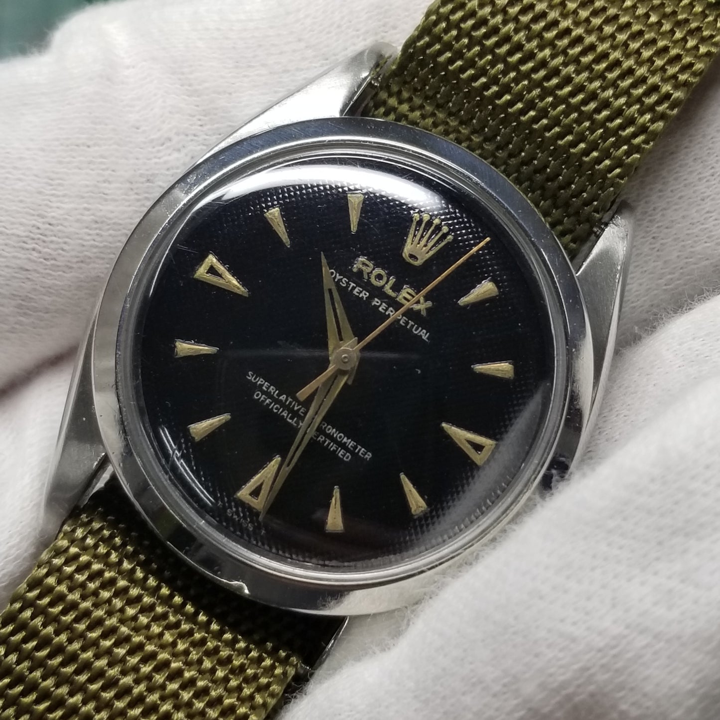 6580 Oyster Perpetual NO.37***serial cal.1030 Restore Dial 2R-X33-00204