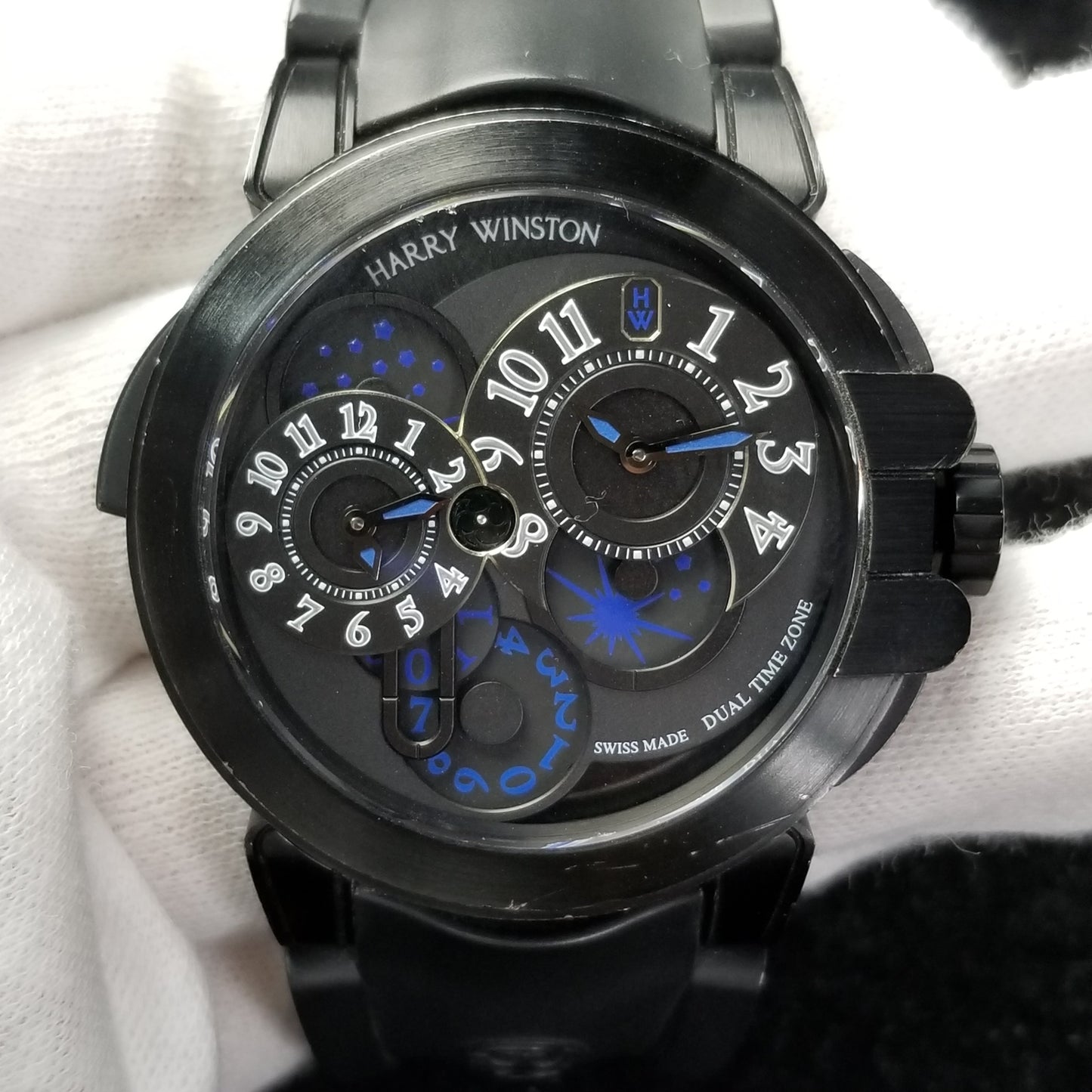 OCEATZ44ZZ007 Ocean Dual Time Black Edition 2H-W01-00076