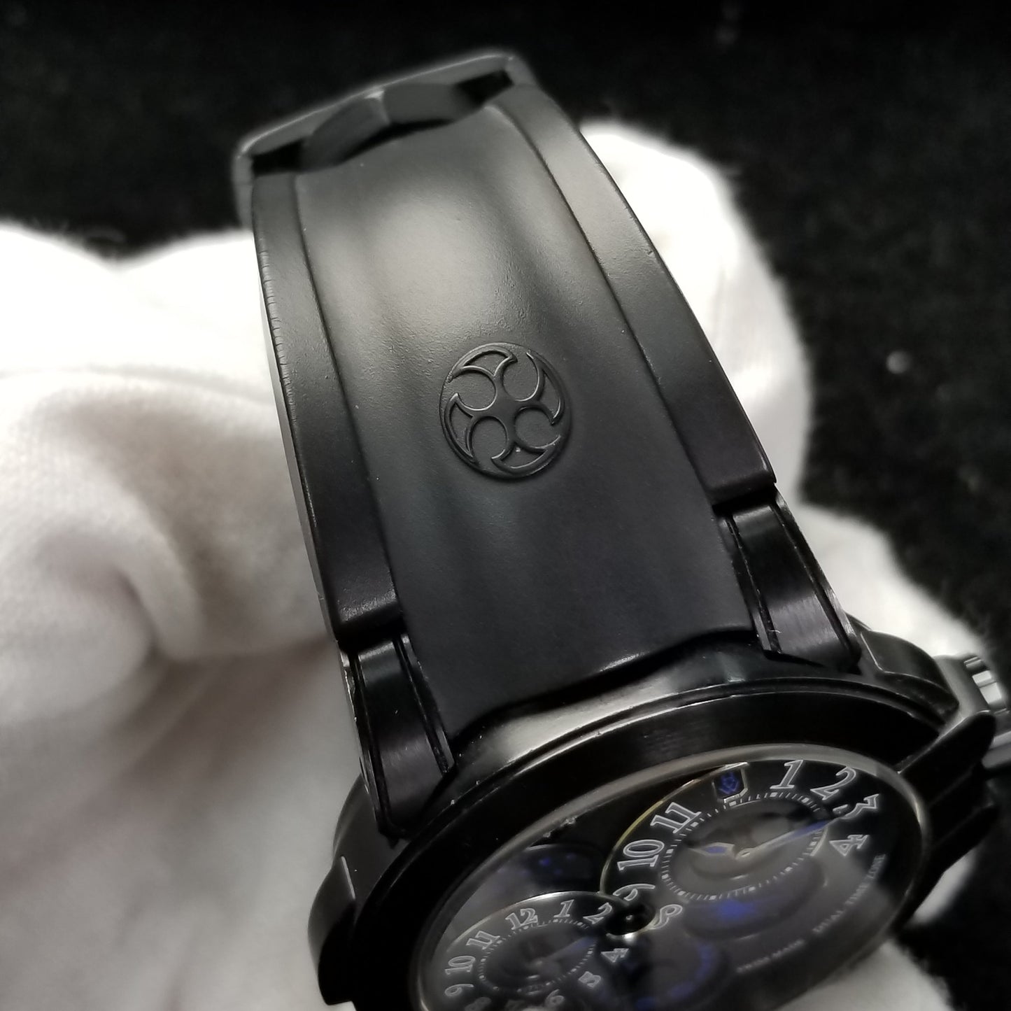OCEATZ44ZZ007 Ocean Dual Time Black Edition 2H-W01-00076