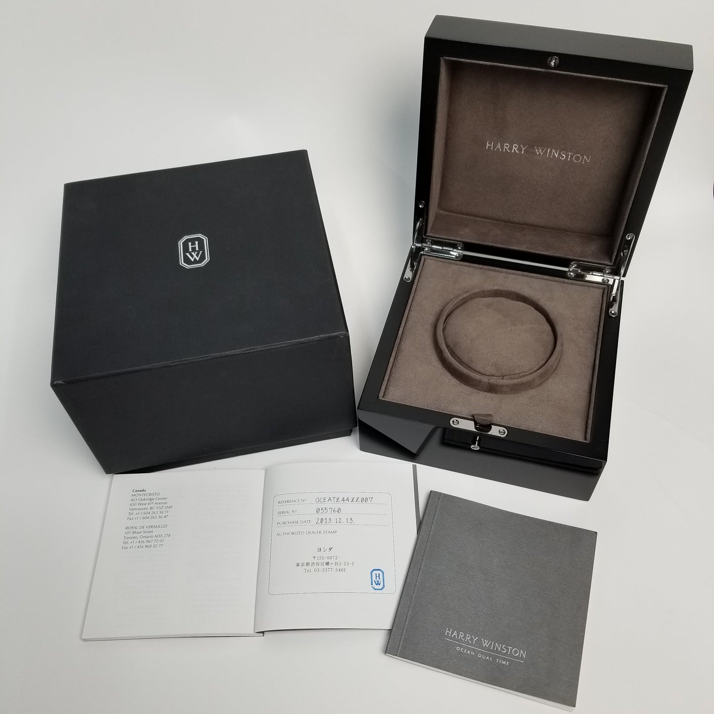 OCEATZ44ZZ007 Ocean Dual Time Black Edition 2H-W01-00076