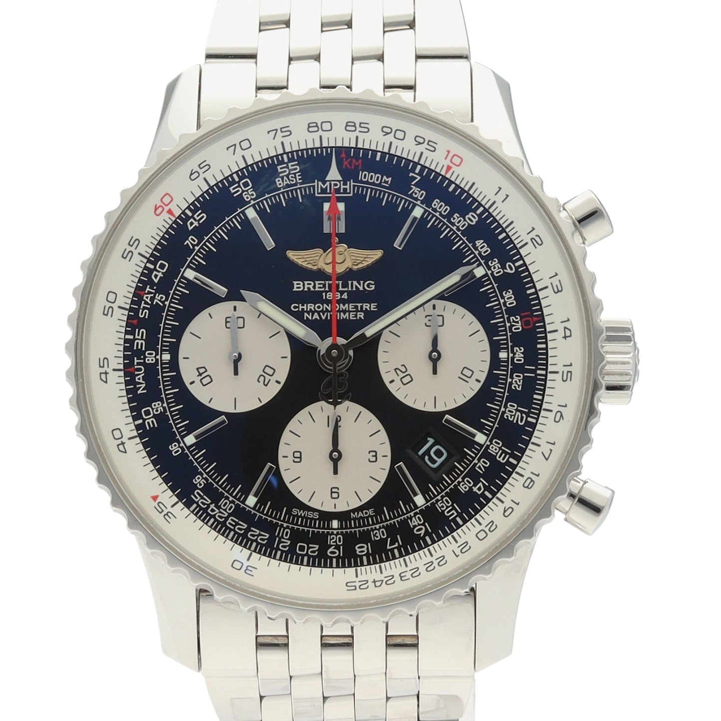 AB012012BB01 NAVITIMER 2BRT33-00182
