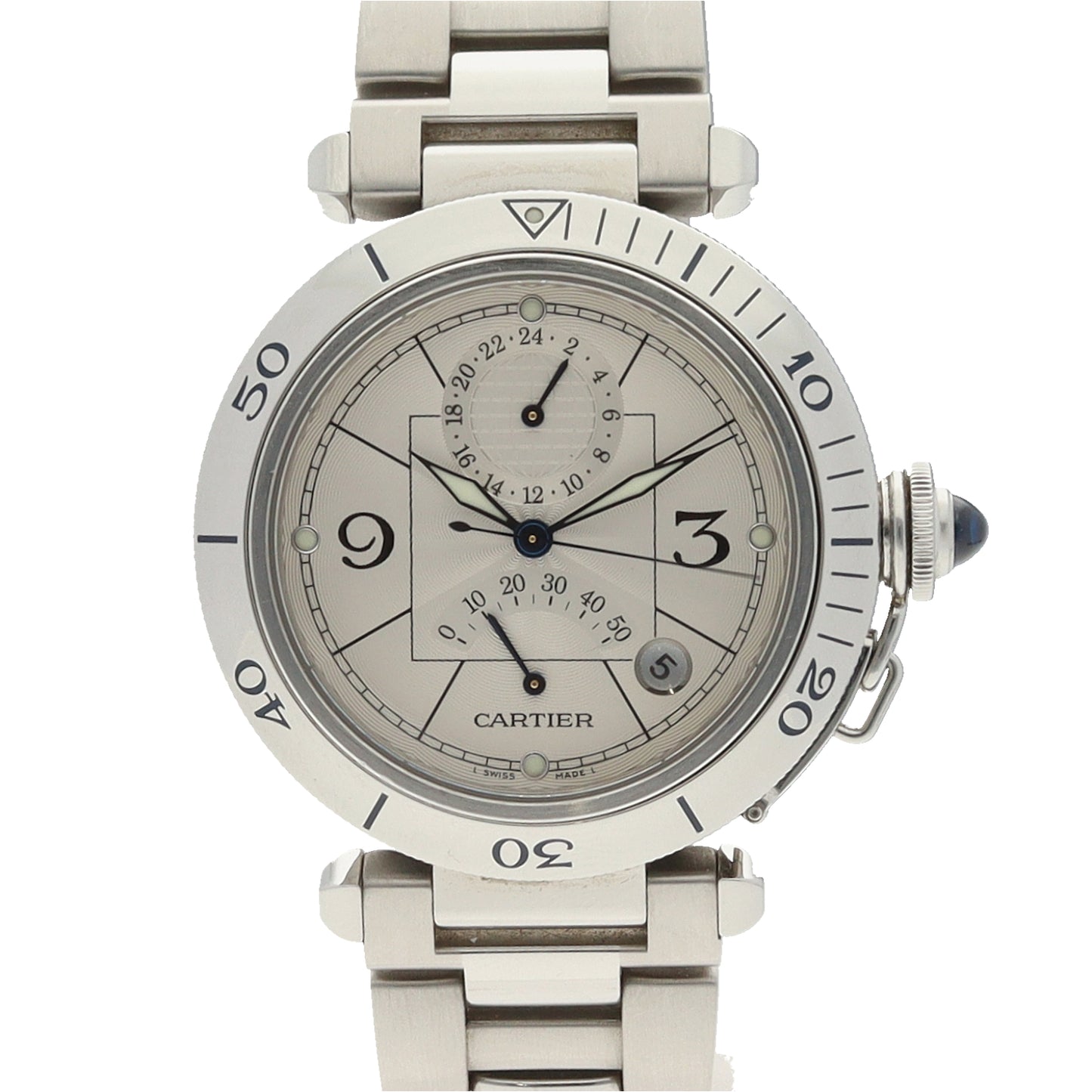 W31037H3 パシャ GMT パワーリザーブ 2CAR01-00683