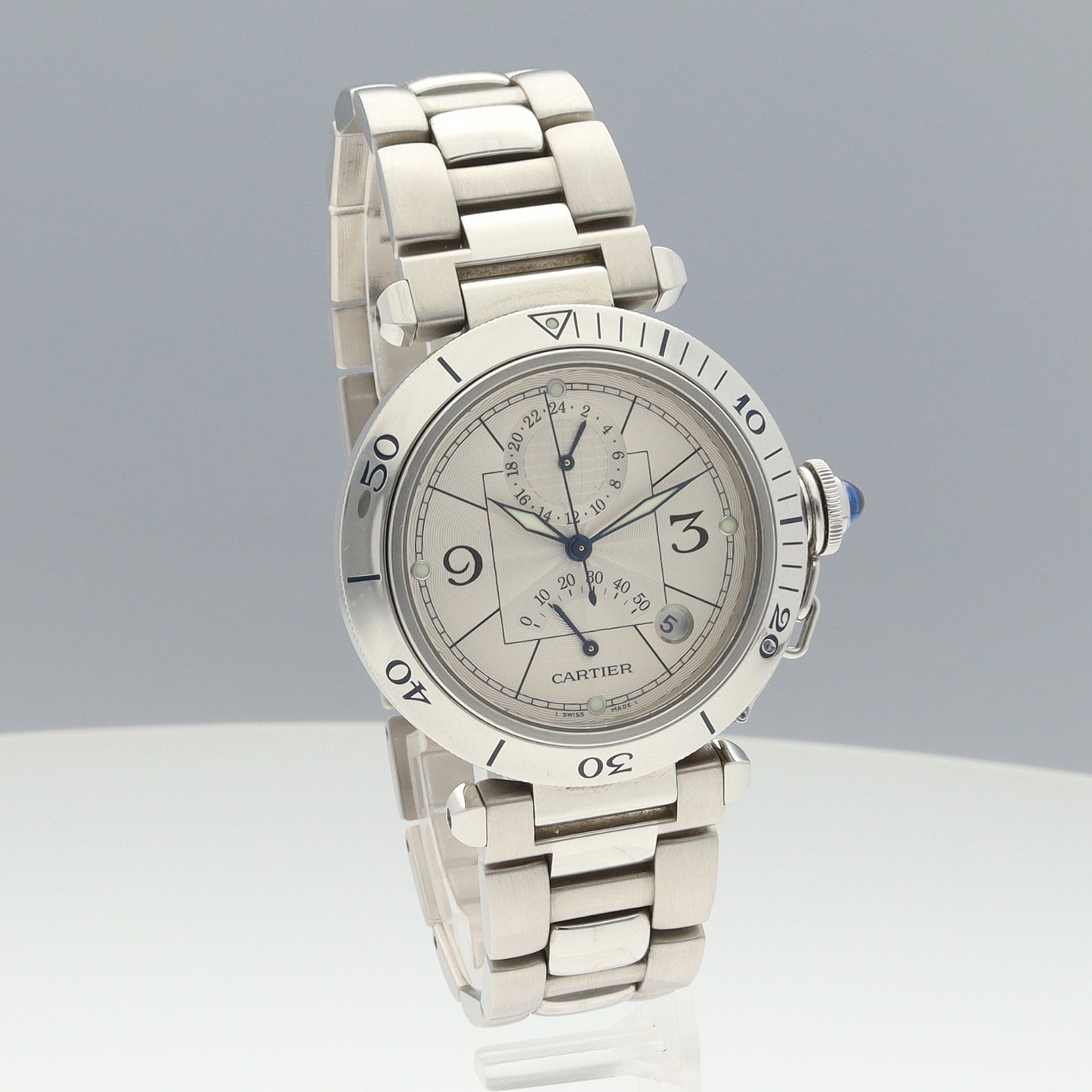 W31037H3 パシャ GMT パワーリザーブ 2CAR01-00683