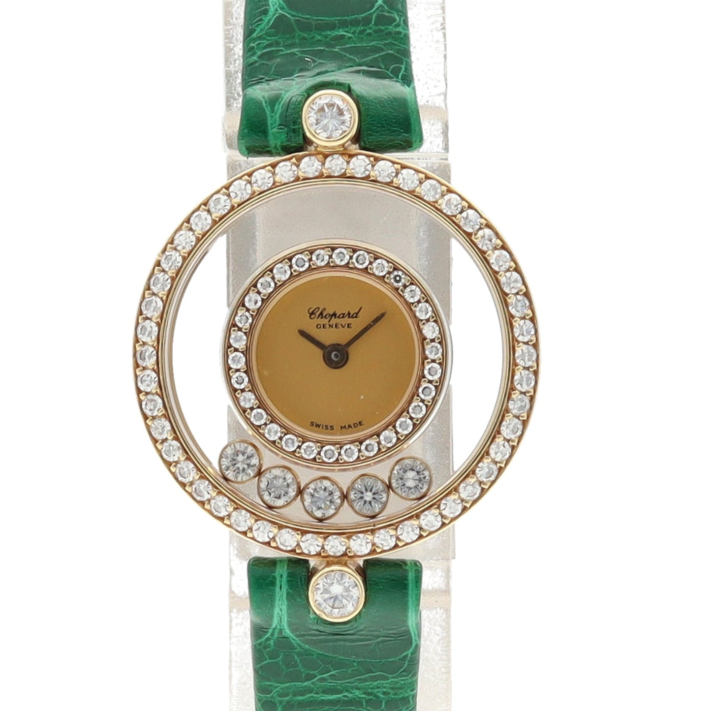 20/3957 Happy Diamond Bezel Lug Diamond YG 2CHO01-00060