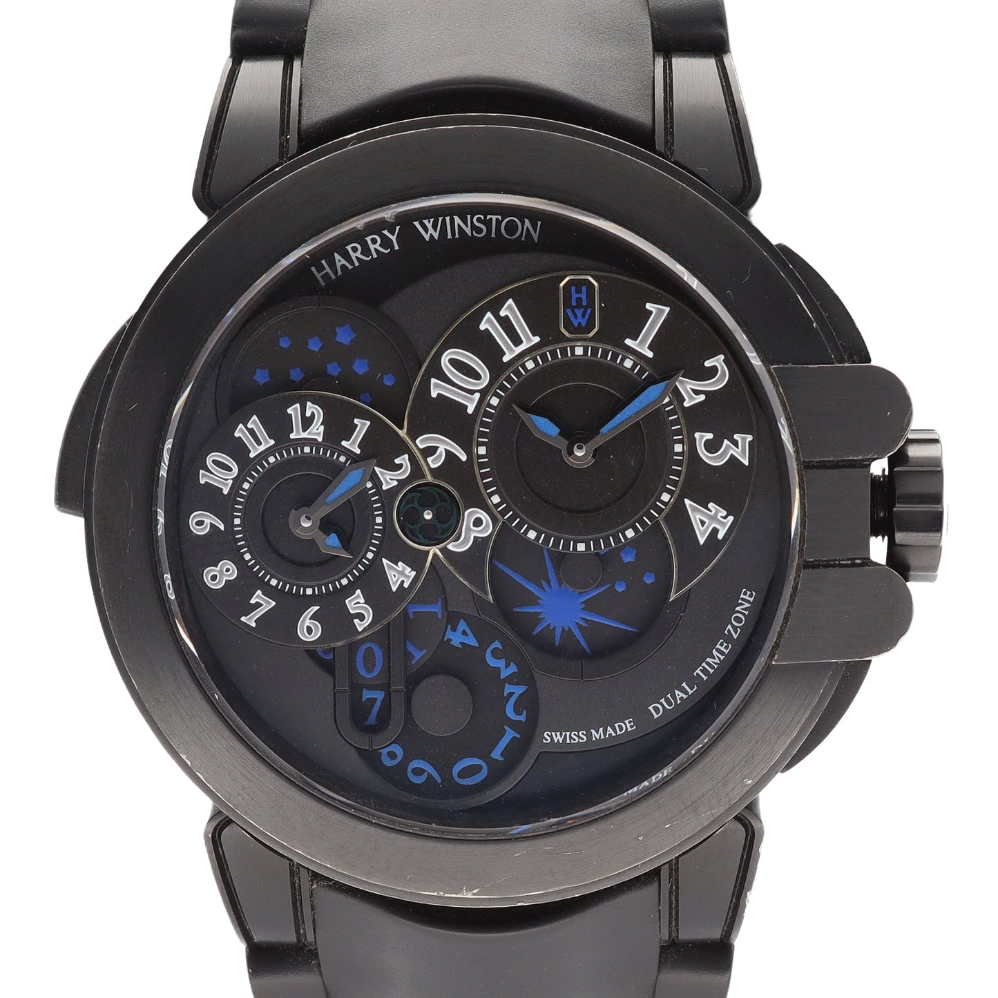 OCEATZ44ZZ007 Ocean Dual Time Black Edition 2H-W01-00076