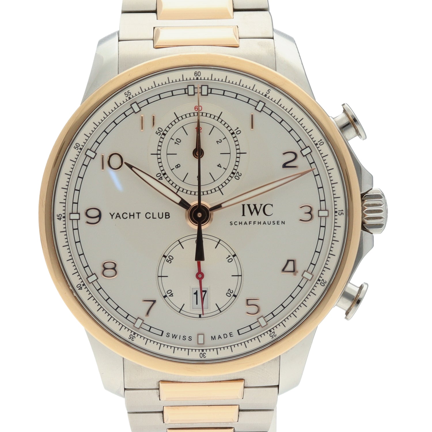 IW390703　ポルトギーゼ ヨットクラブ クロノグラフ　2IWC01-00260