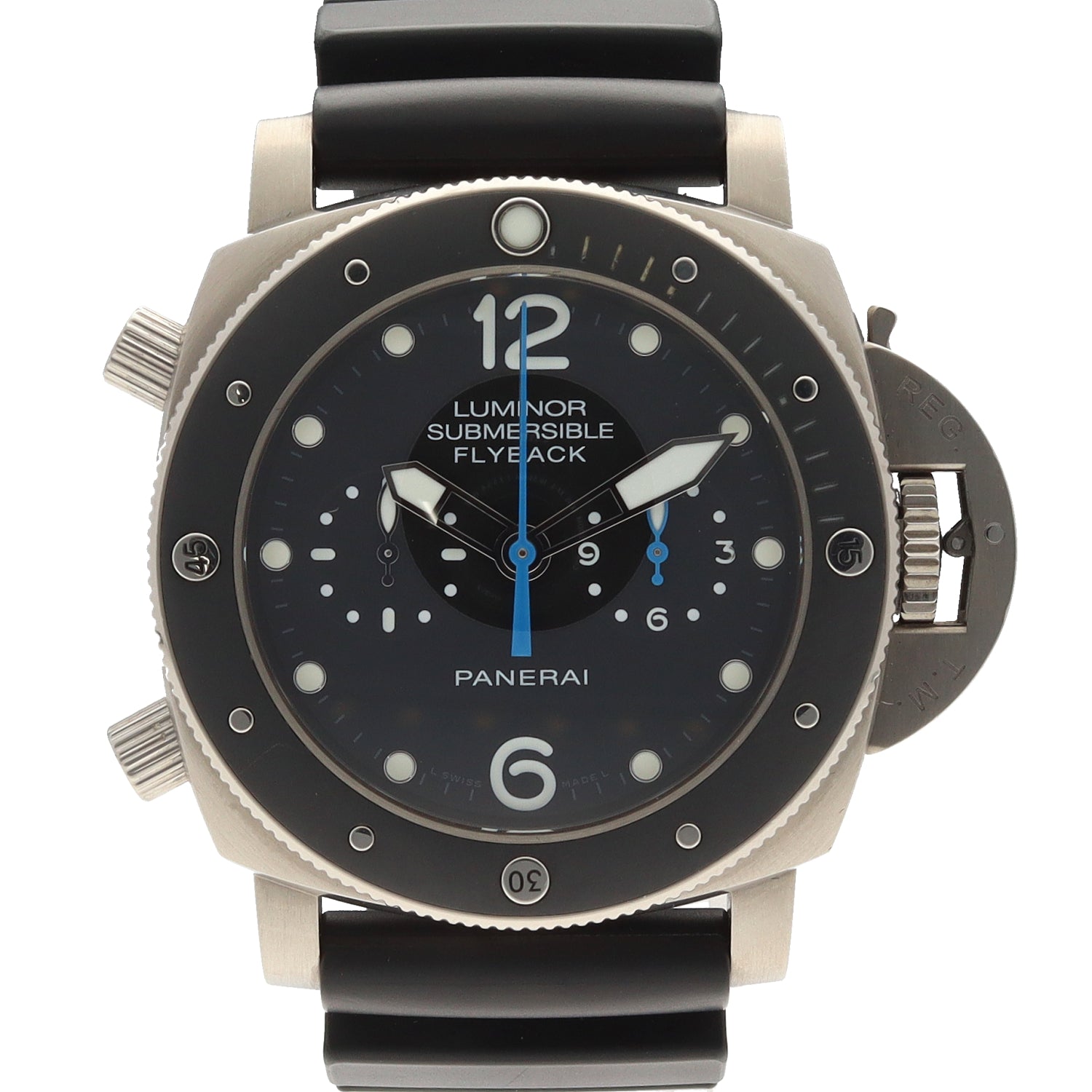 PANERAI PAM00615 Submersible 1950 3 Days Flyback Chrono 2PAN01