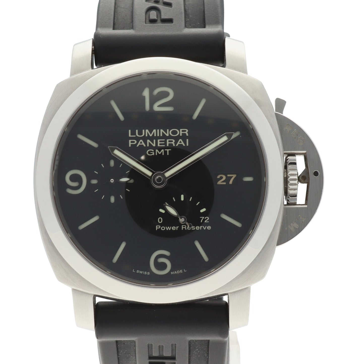 PAM00321 Luminor1950 3DaysGMT Power Reserve 2PAM33-00068