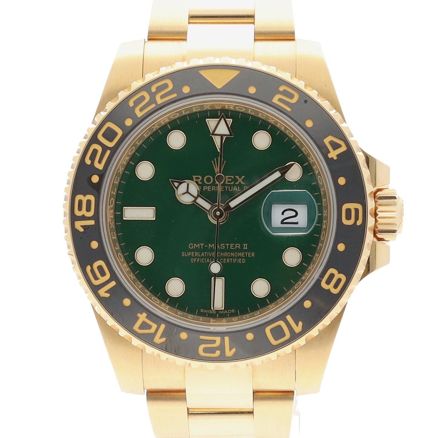 116718LN GMT マスターII ランダム番 YG 2R-X01-01400