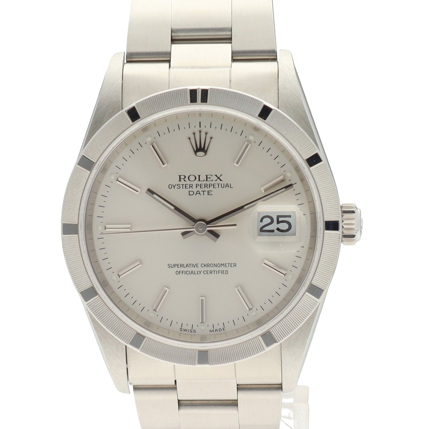 15210 Oyster Perpetual Date A serial 2R-X01-01430