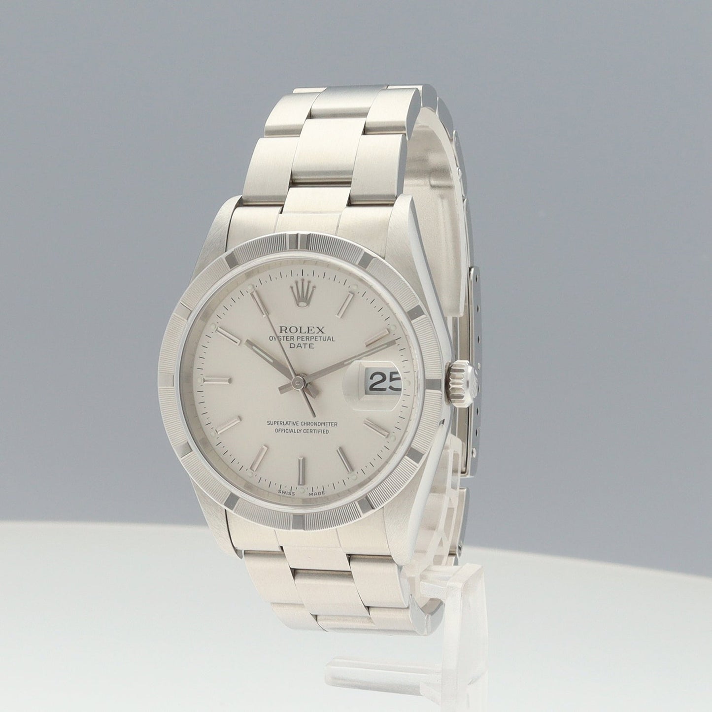 15210 Oyster Perpetual Date A serial 2R-X01-01430