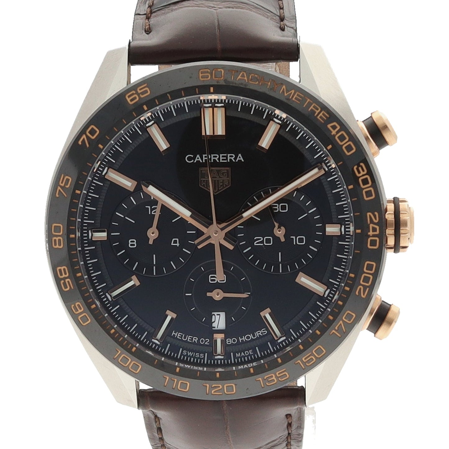 CBN2A5A Carrera Calibre 02 Sports Chronograph 2TAG01-00219