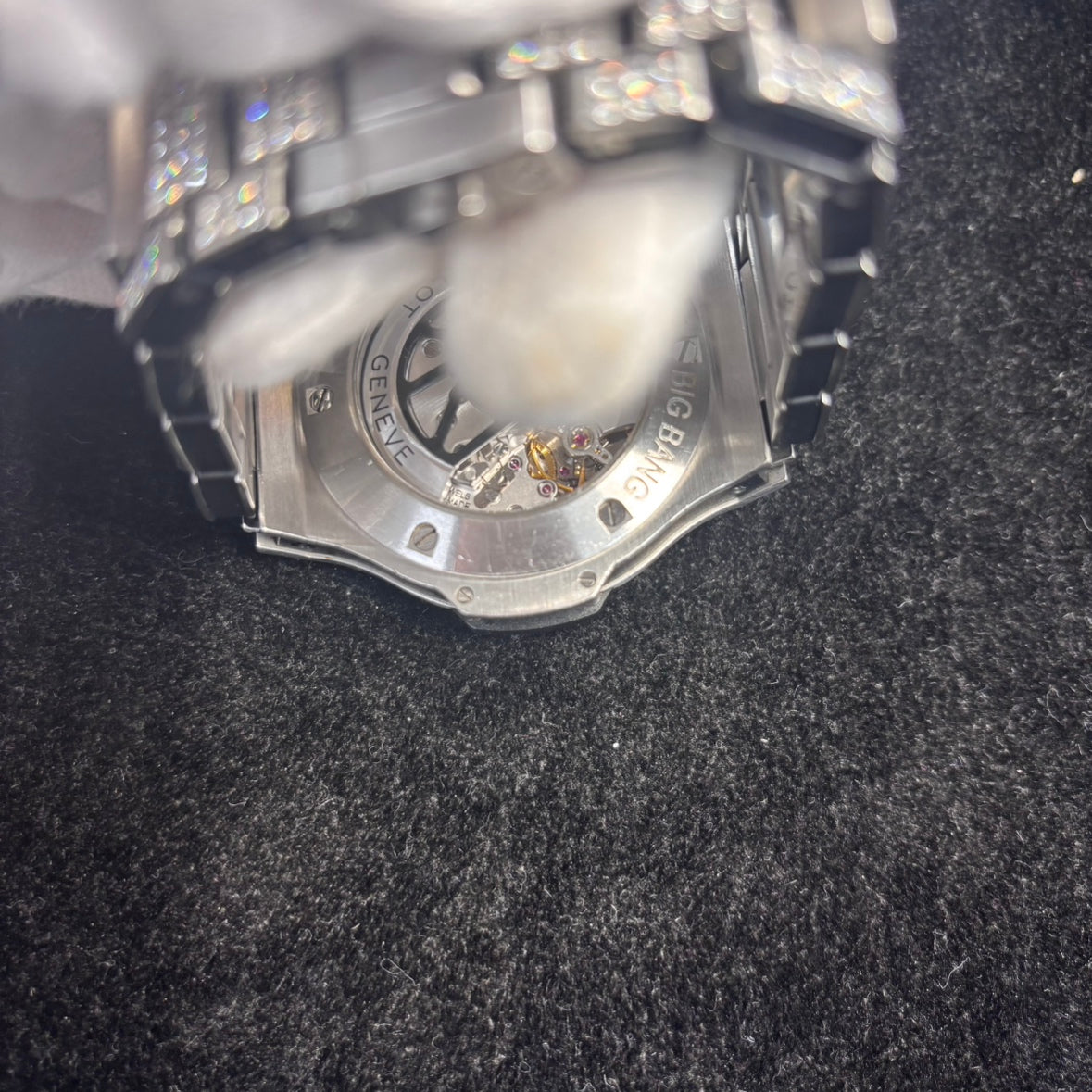 HU301.SX.1170.SX.370 ビッグ・バン スチール パヴェ 2HUB01-00336