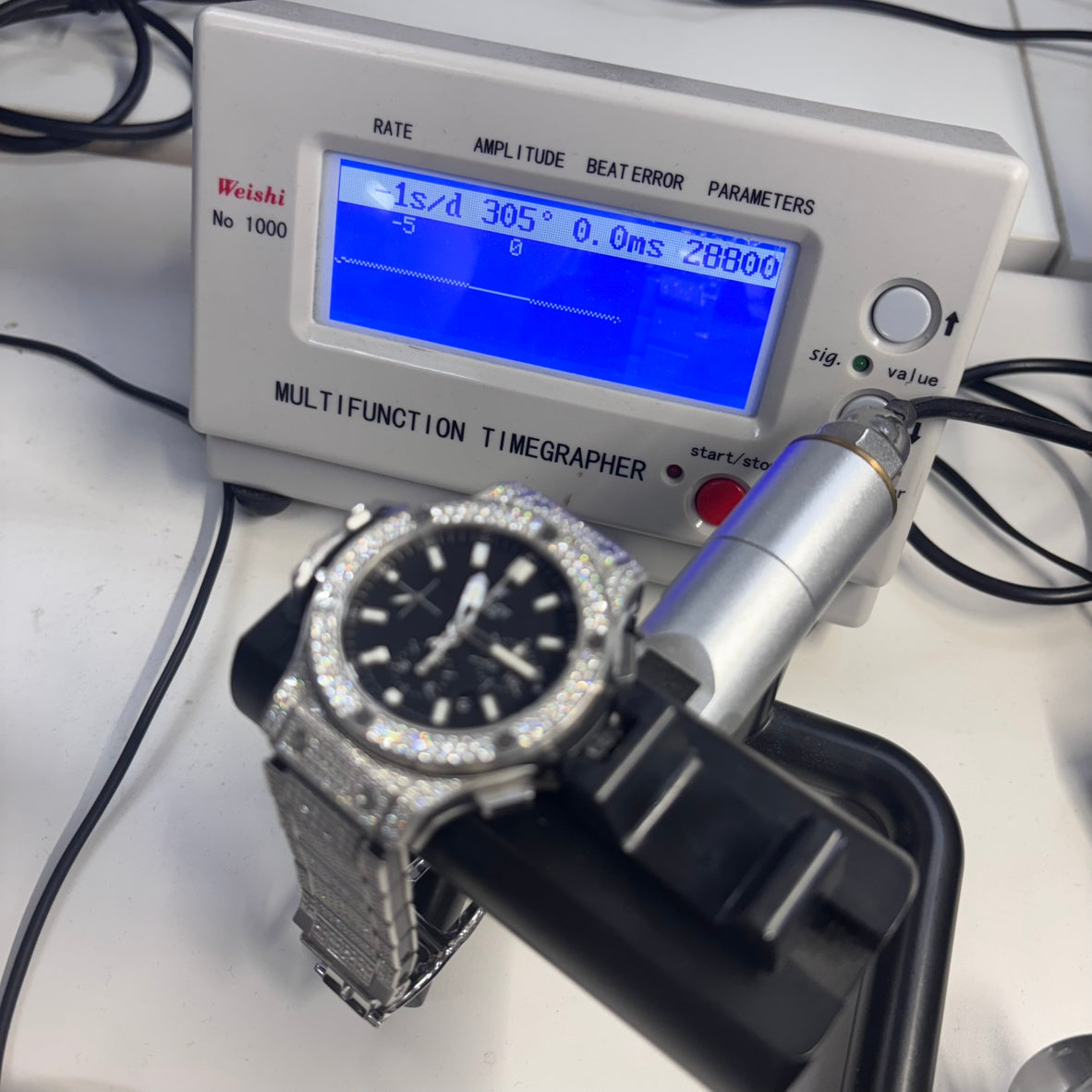 HU301.SX.1170.SX.370 ビッグ・バン スチール パヴェ 2HUB01-00336