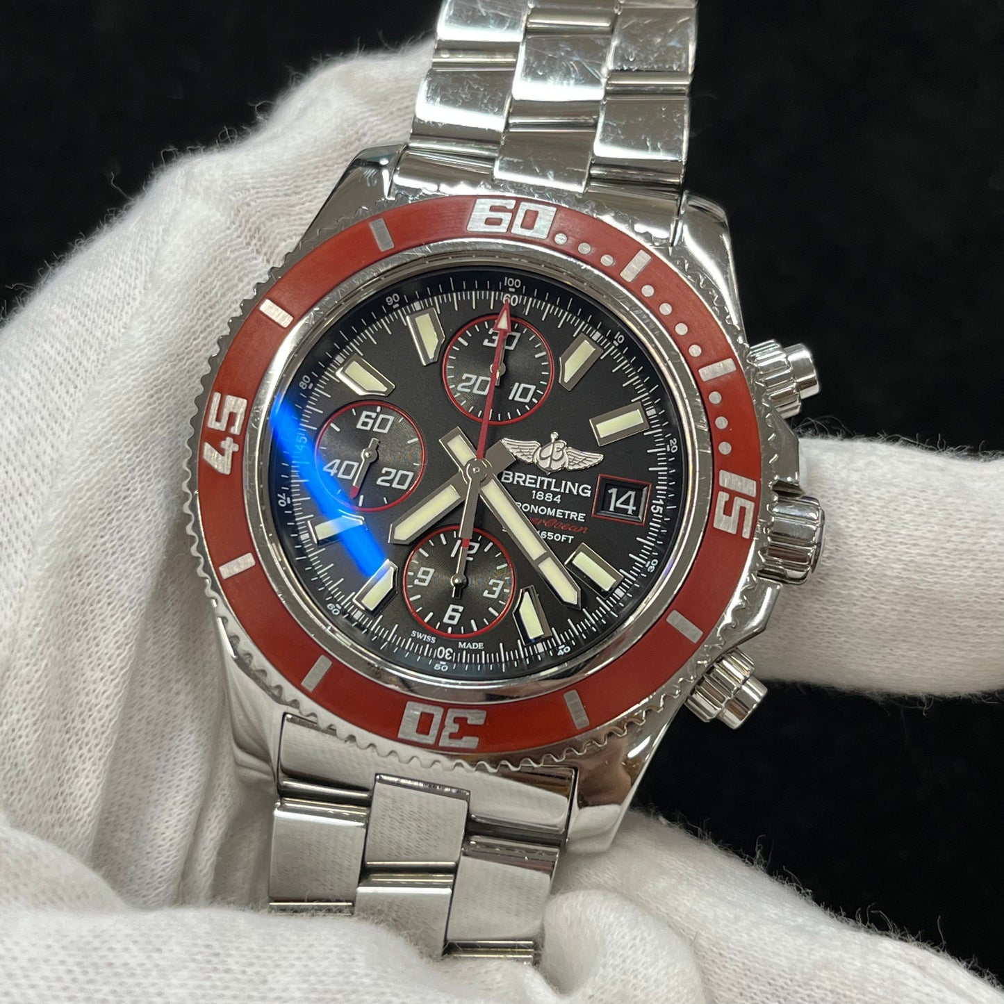 A109R81PRS Super Ocean Chronograph Limited to 2000 pcs worldwide 2BRT01-00207