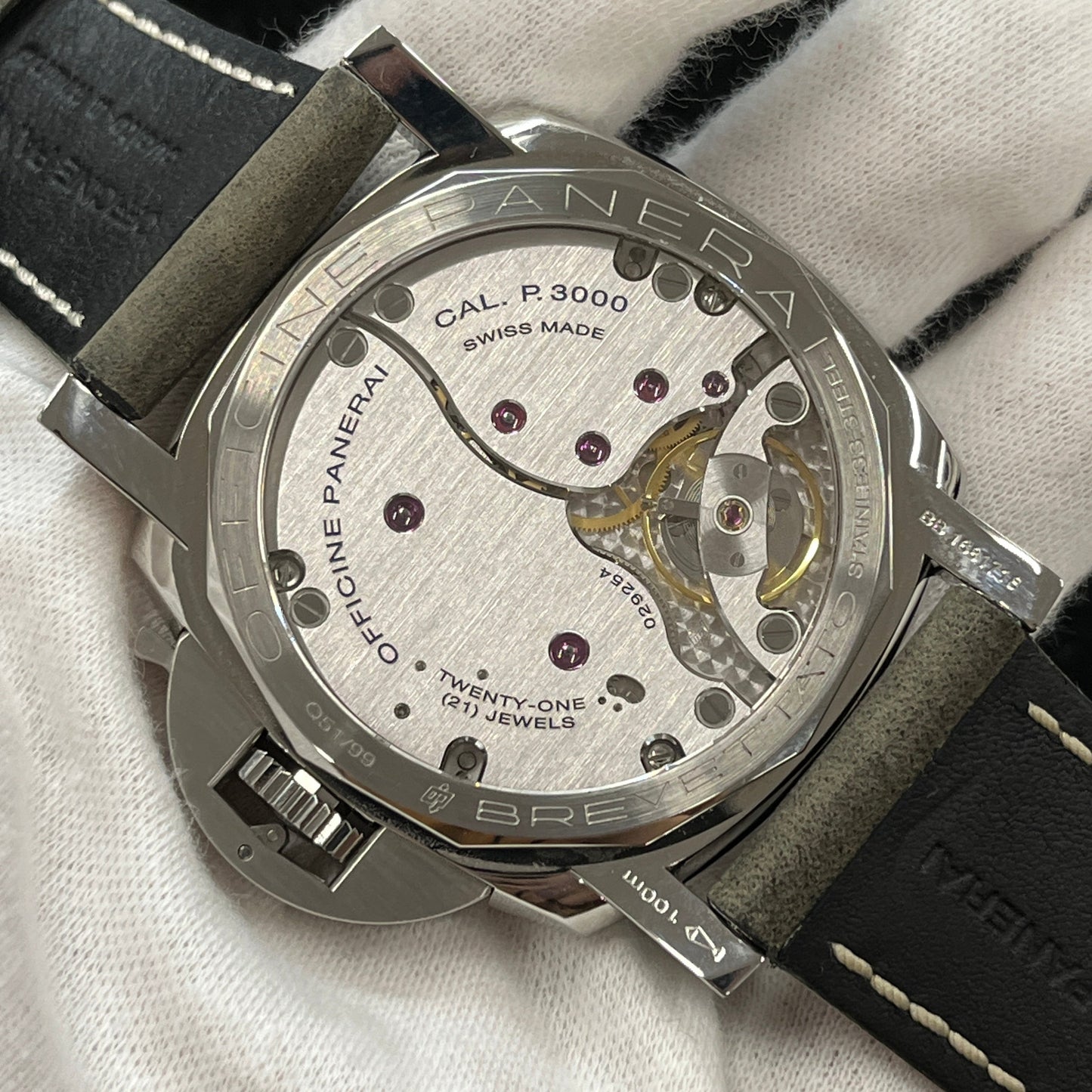 PAM00605 Luminor 1950 3 Days FIRENZE Limited to 99pcs 2PAN33-00077
