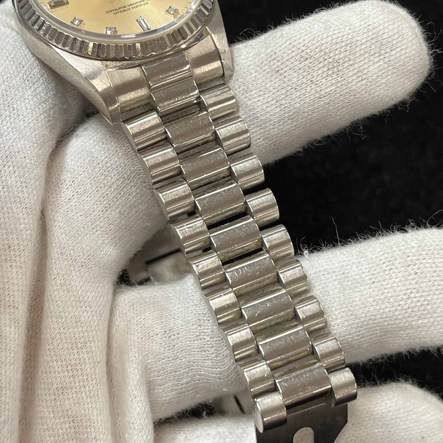 18239A Daydate 10P dial WG X****** serial 2R-X01-01339