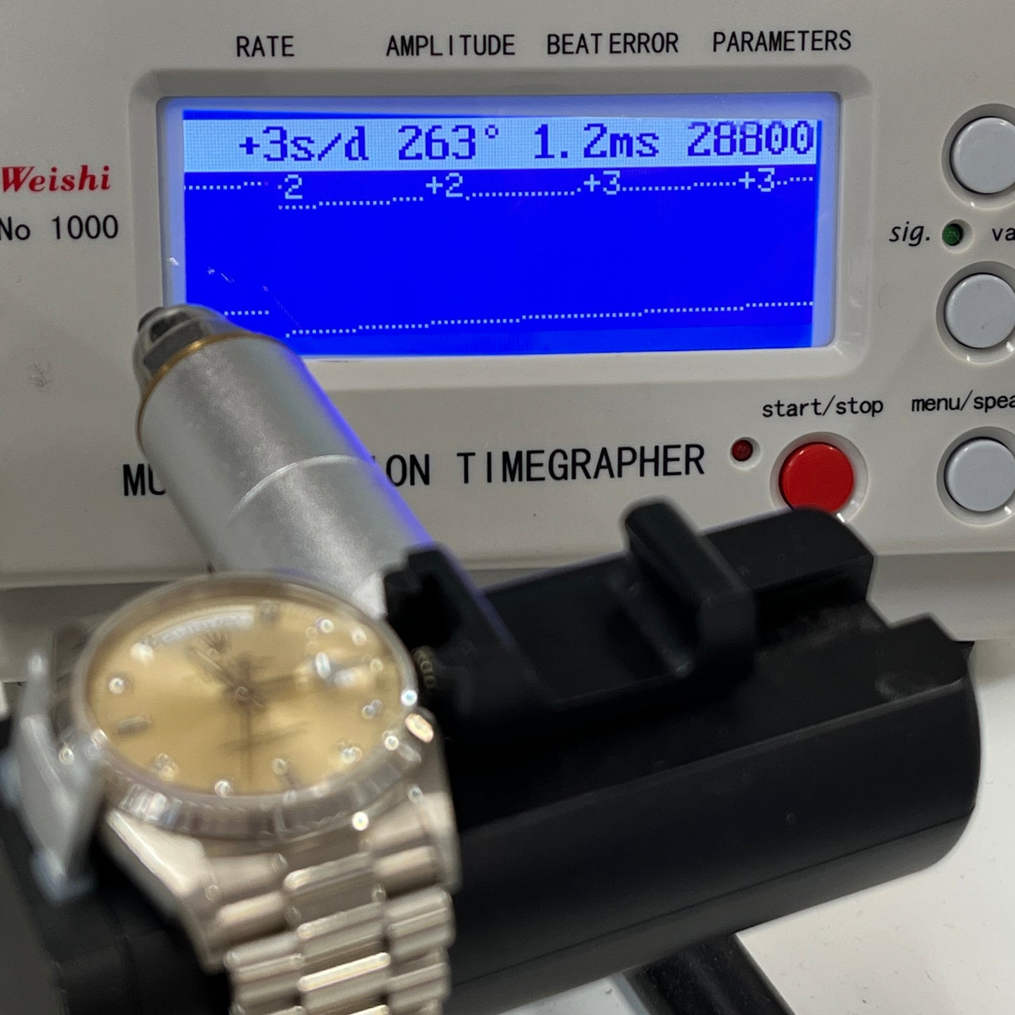18239A デイデイト 10P ダイヤル WG 2R-X01-01339