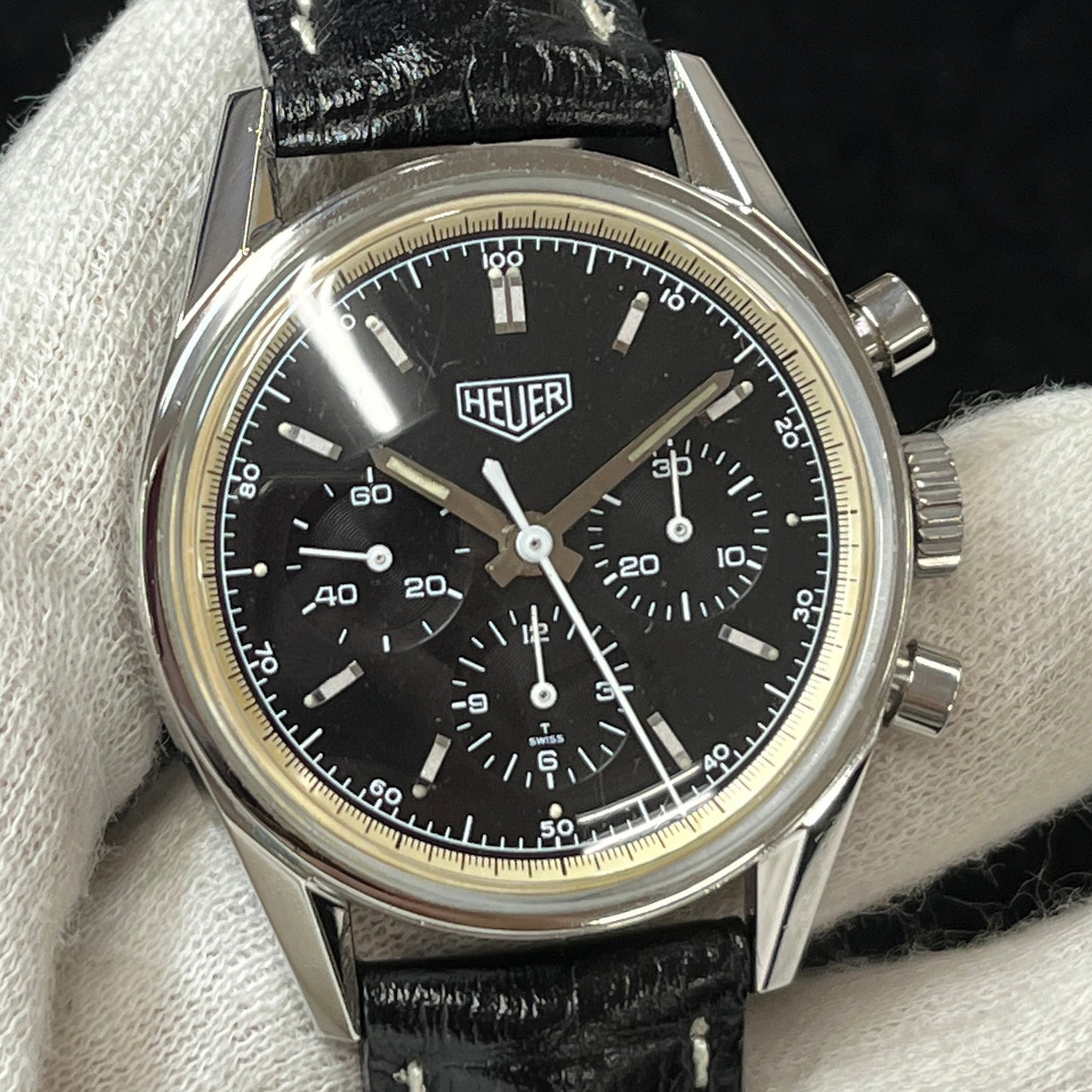 CS3111 クラシックカレラクロノグラフ 1964年復刻モデル 2TAG33-00028