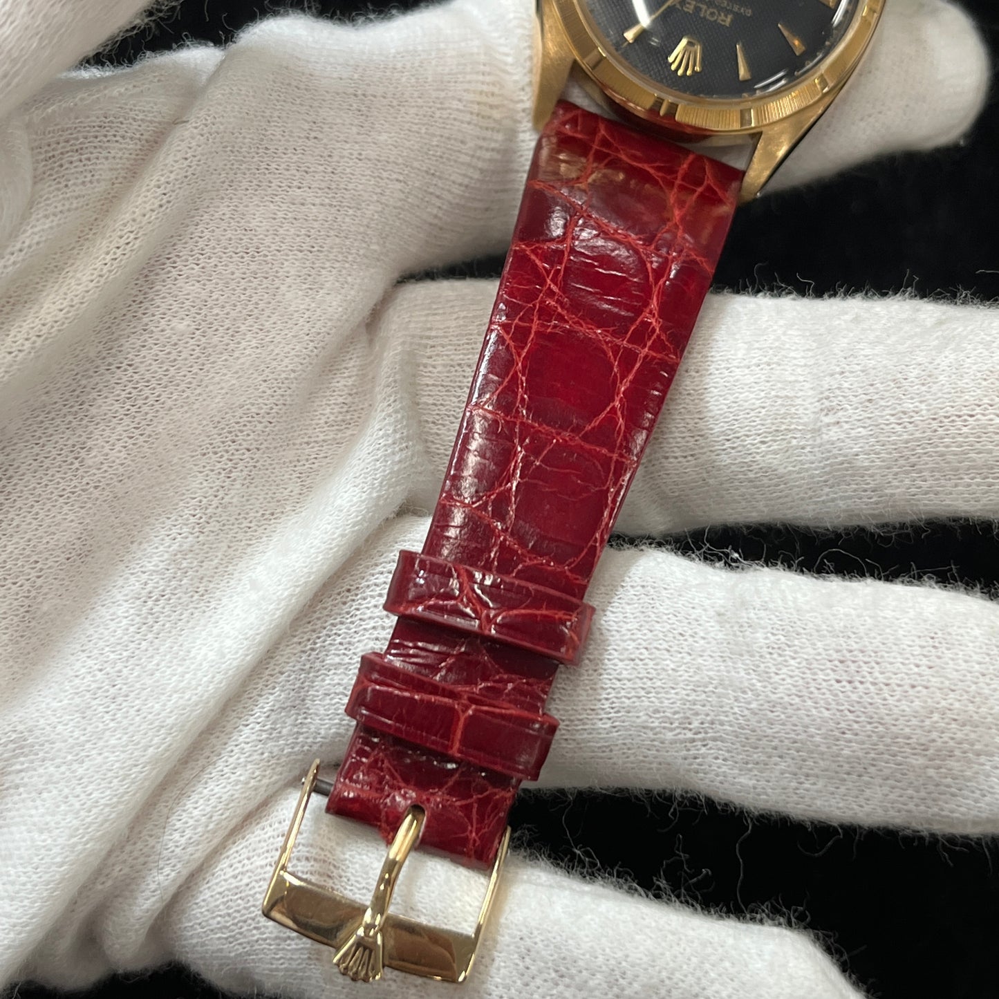 6085 オイスターパーペチュアル RG Cal.11295 7*****番 2R-X01-01343