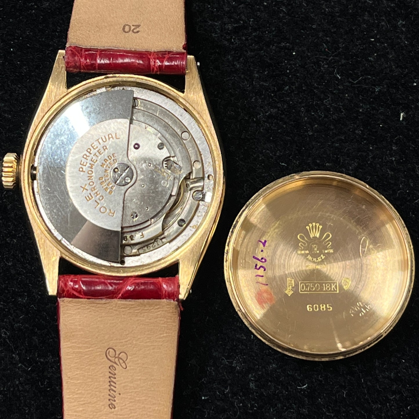 6085 Oyster Perpetual RG Cal.11295 7***** Serial 2R-X01-01343