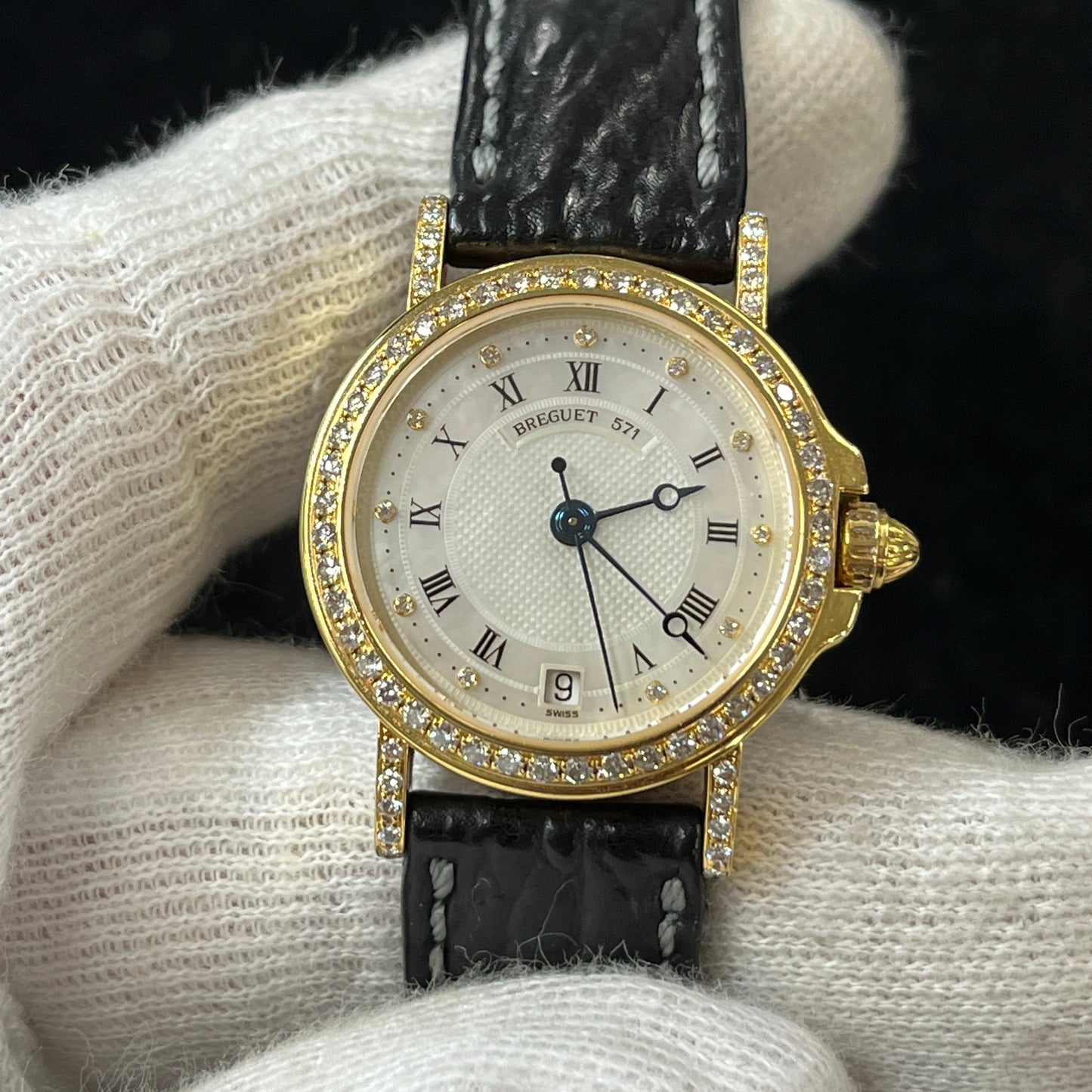 Marine Diamond Bezel YG 2BRG01-00082