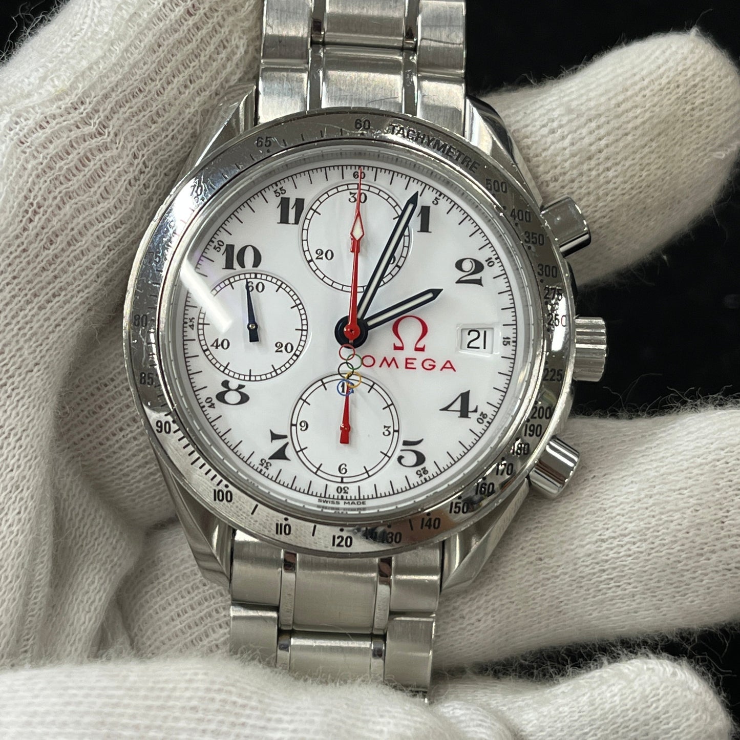 3516.20 Speedmaster Date Olympic Collection 2O-M01-00599