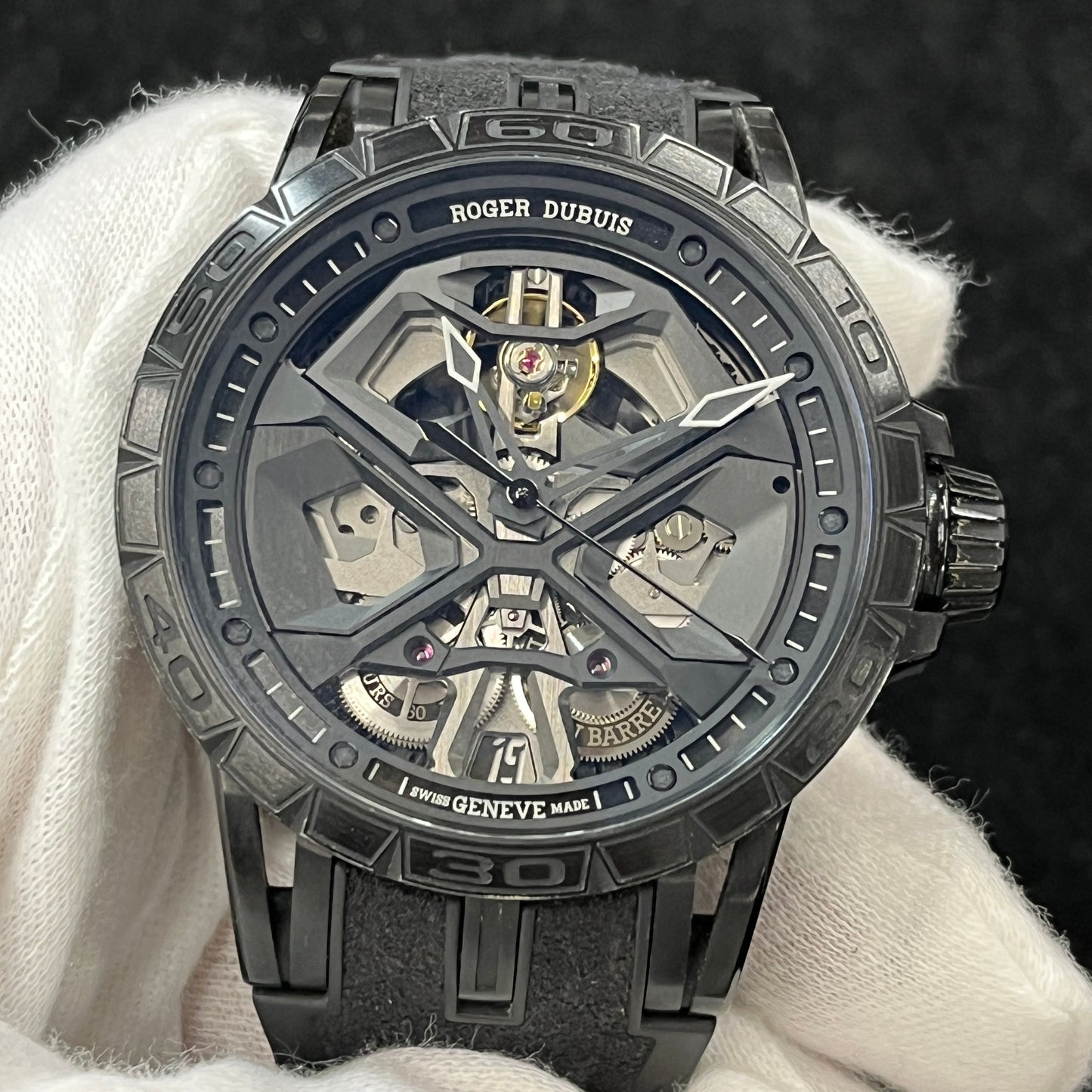 DBEX0829 Excalibur Spider Huracan Skeleton Dial 2RGD01-00063