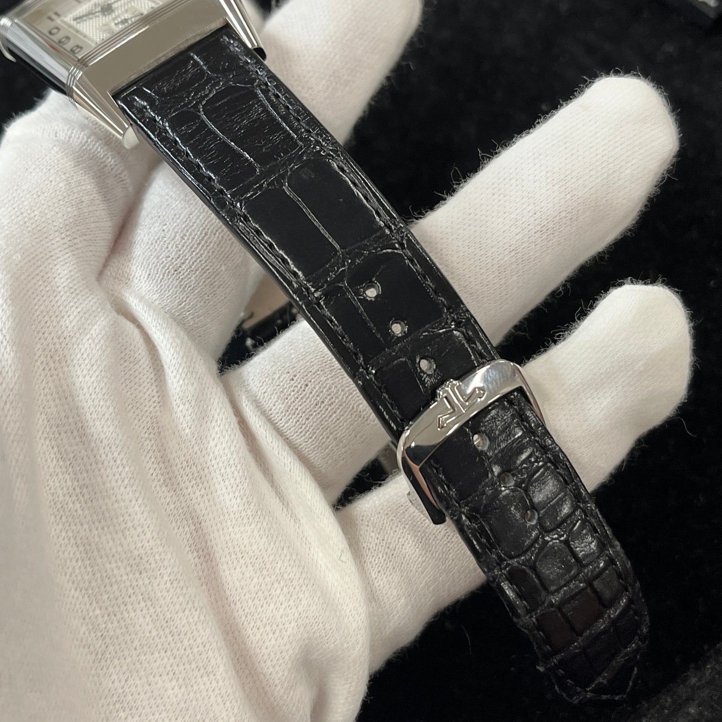 Q3848420 レベルソ クラシック ラージ デュオ スモールセコンド 2JLC01-00122