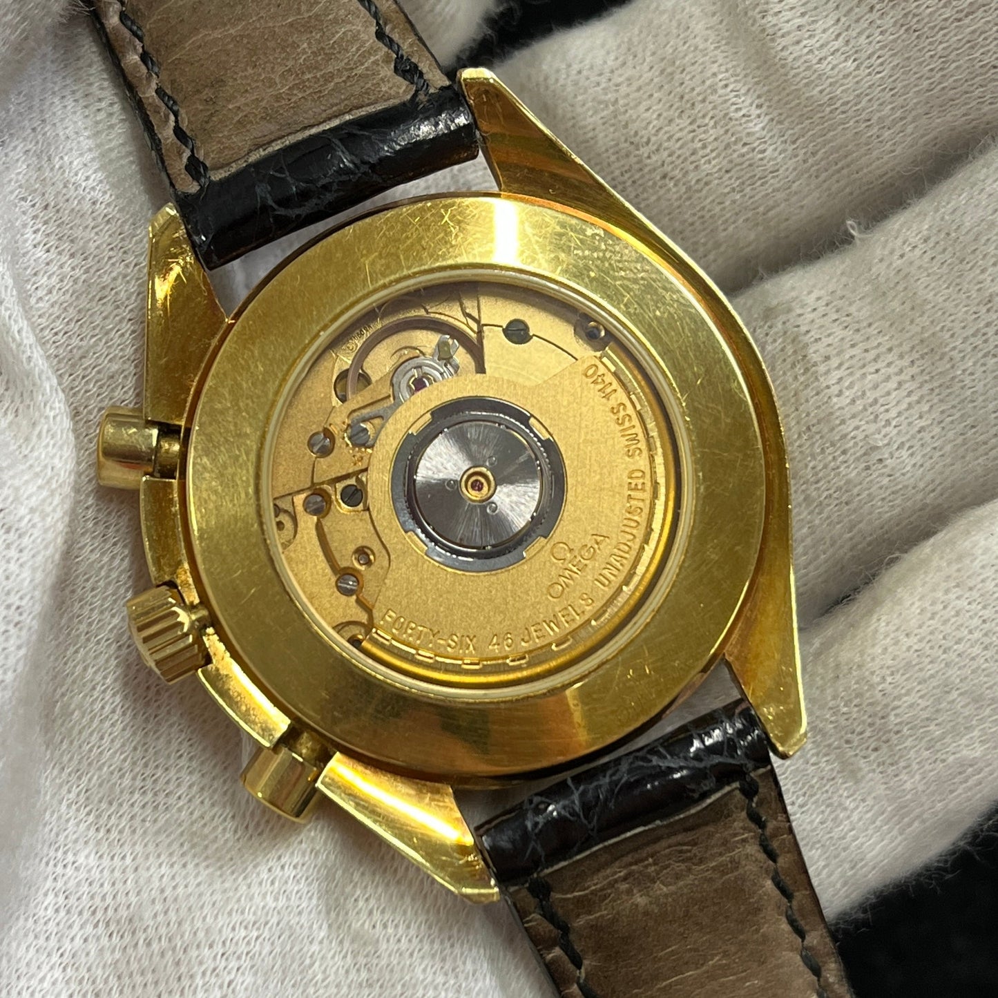 BA175.0033 Speedmaster YG 18K 2O-M01-00515