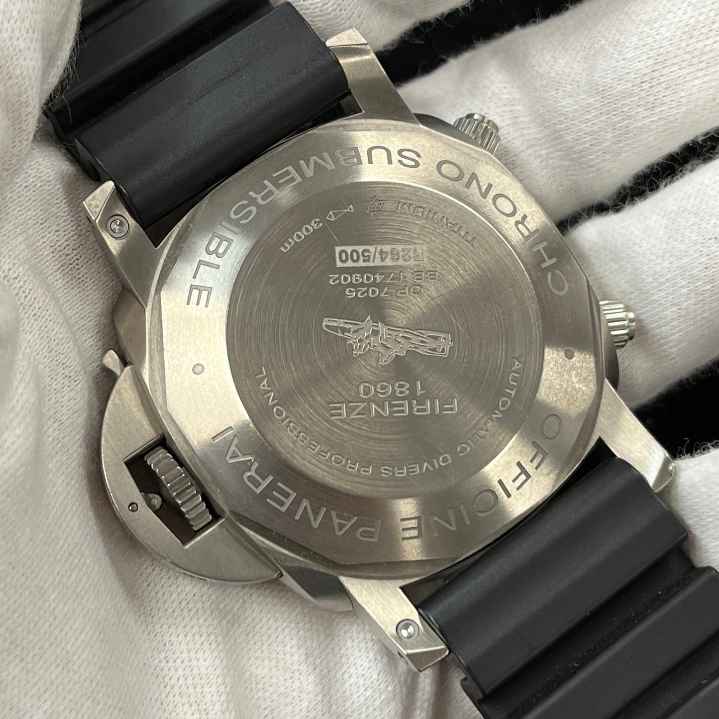 PAM00615 Submersible 1950 3 Days Flyback Chrono 2PAN01-00220