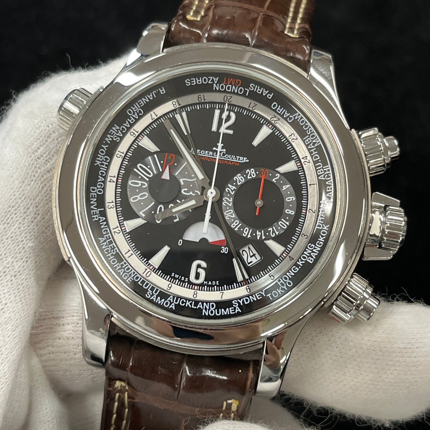Q1768470 マスターコンプレッサー エクストリーム ワールド クロノグラフ 2JLC01-00132