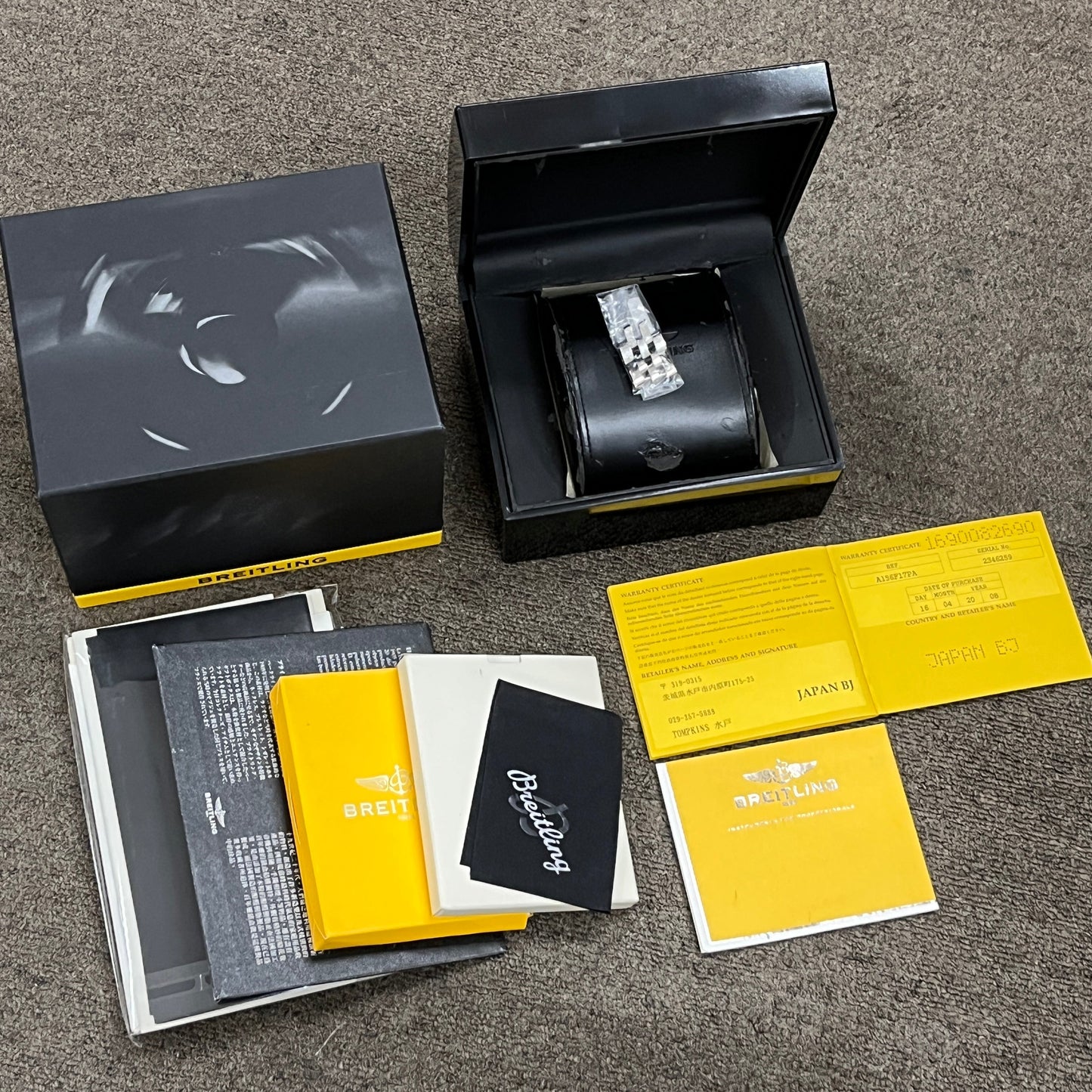 A156F17PA/13356 Chronomat Evolution 2BRT01-00164