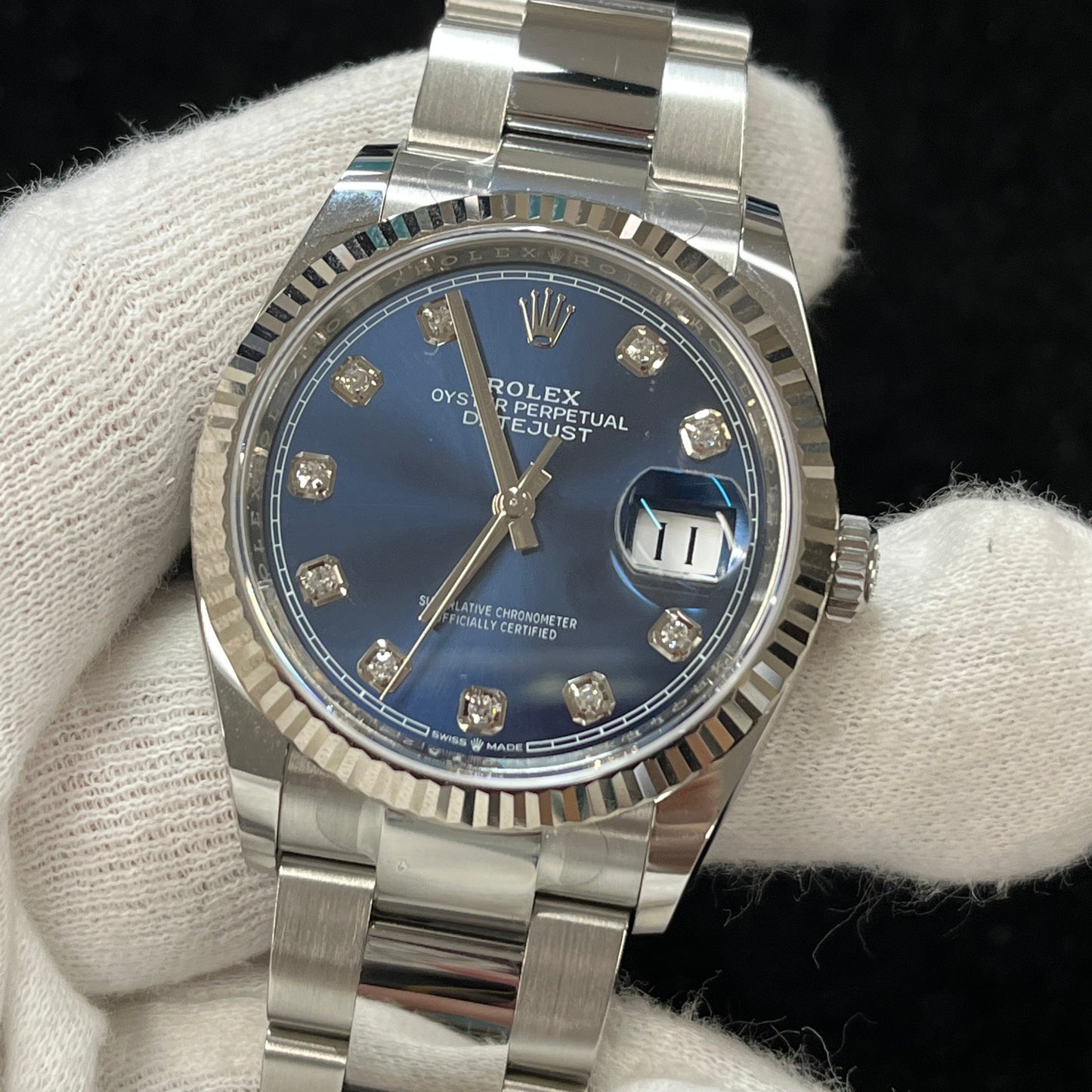 126234G Datejust 10P Diamond Random serial 2R-X01-01511
