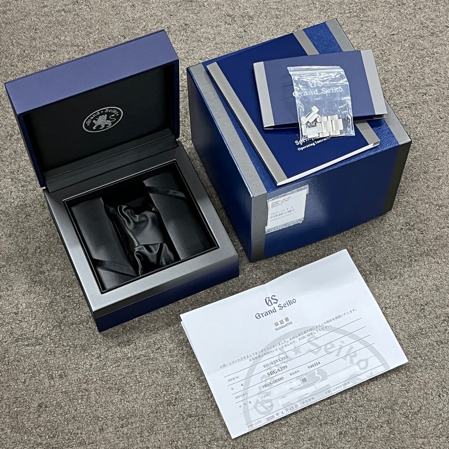 SBGA299 Spring Drive 2GSE01-00134