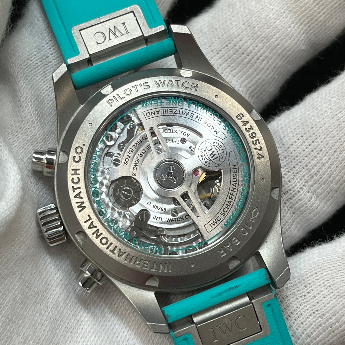 IW388108 パイロット ウォッチ クロノグラフ 41 MERCEDES-AMG PETRONAS FORMULA ONE TEAM 2IWC01-00291