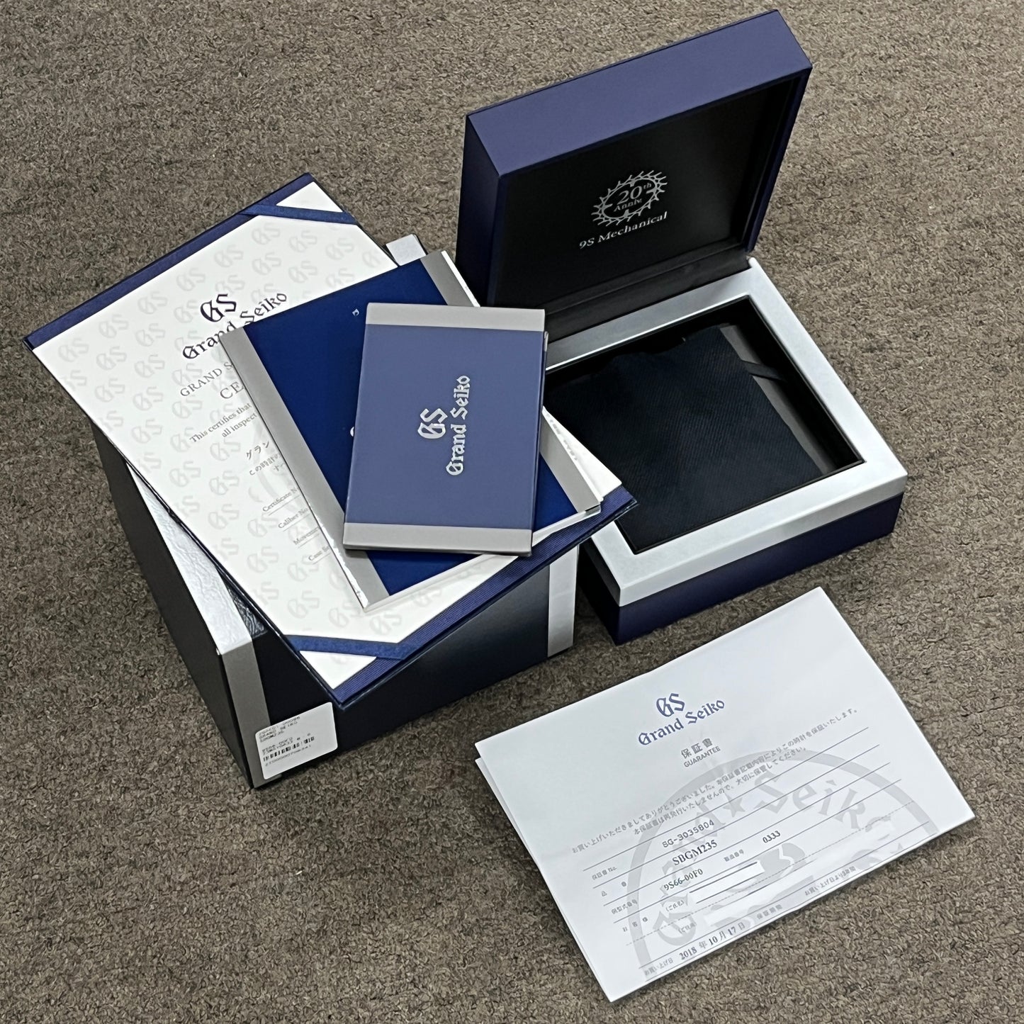 SBGM235 キャリバー9S 20周年記念限定モデル 2GSE01-00096