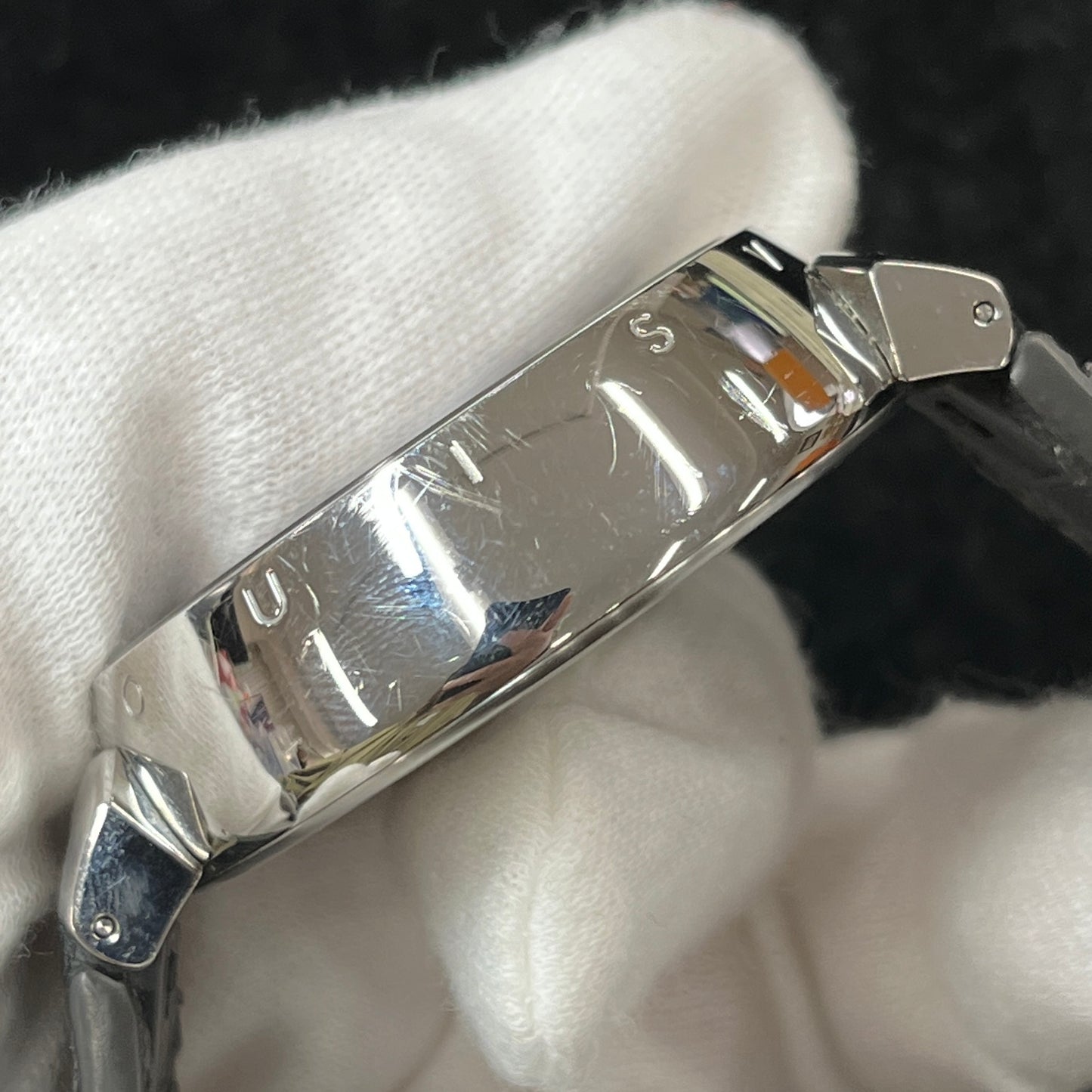 QA094Z タンブール GM ダミエ グラフィット 2L-V01-00127