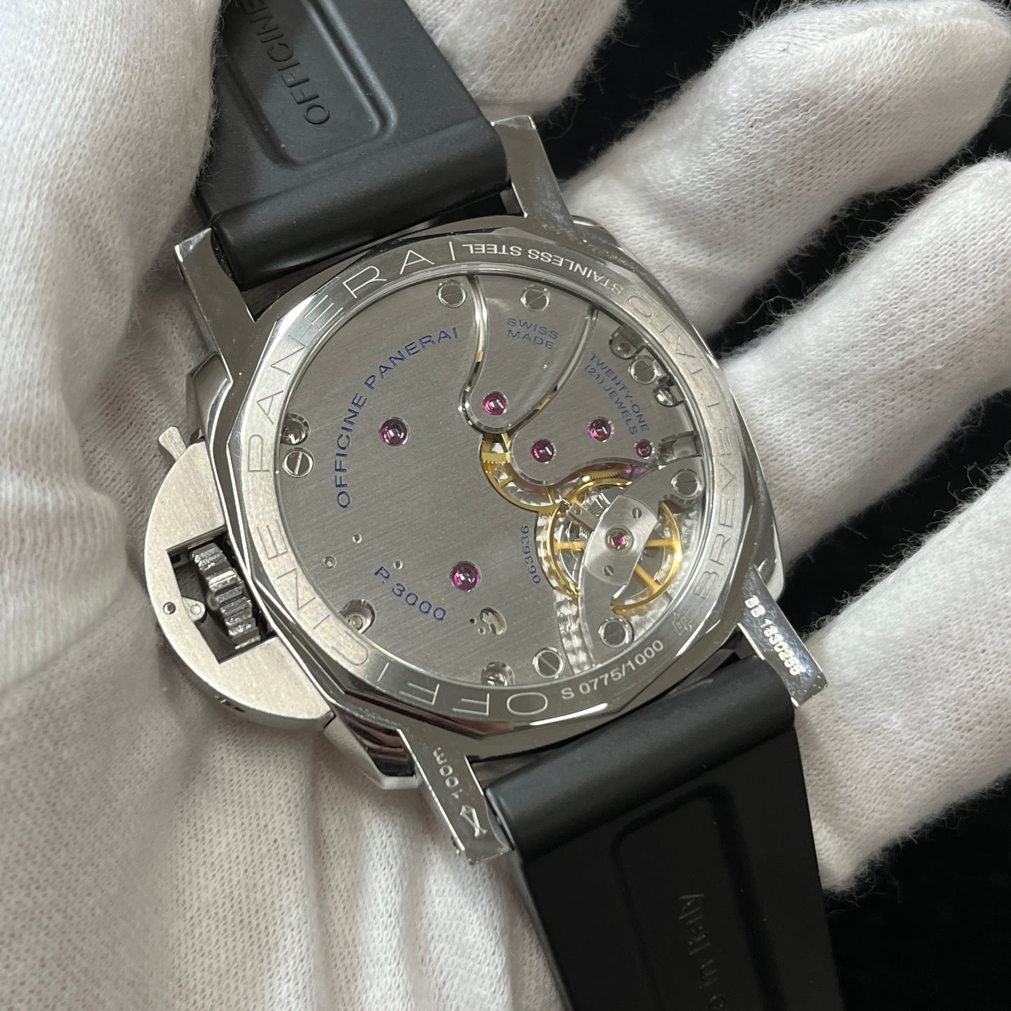 PAM00673 ルミノールマリーナ1950 ミリターレ 3デイズ アッチャイオ 2PAN01-00192