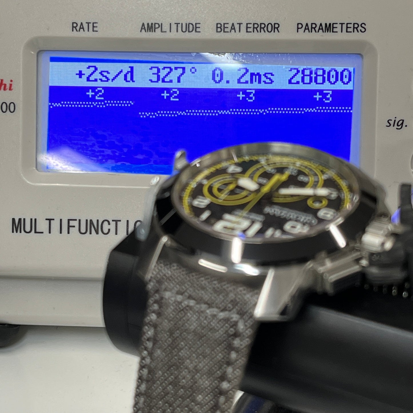 2CCACB16AT34S Chronograph Fighter Target 2GRH33-00002