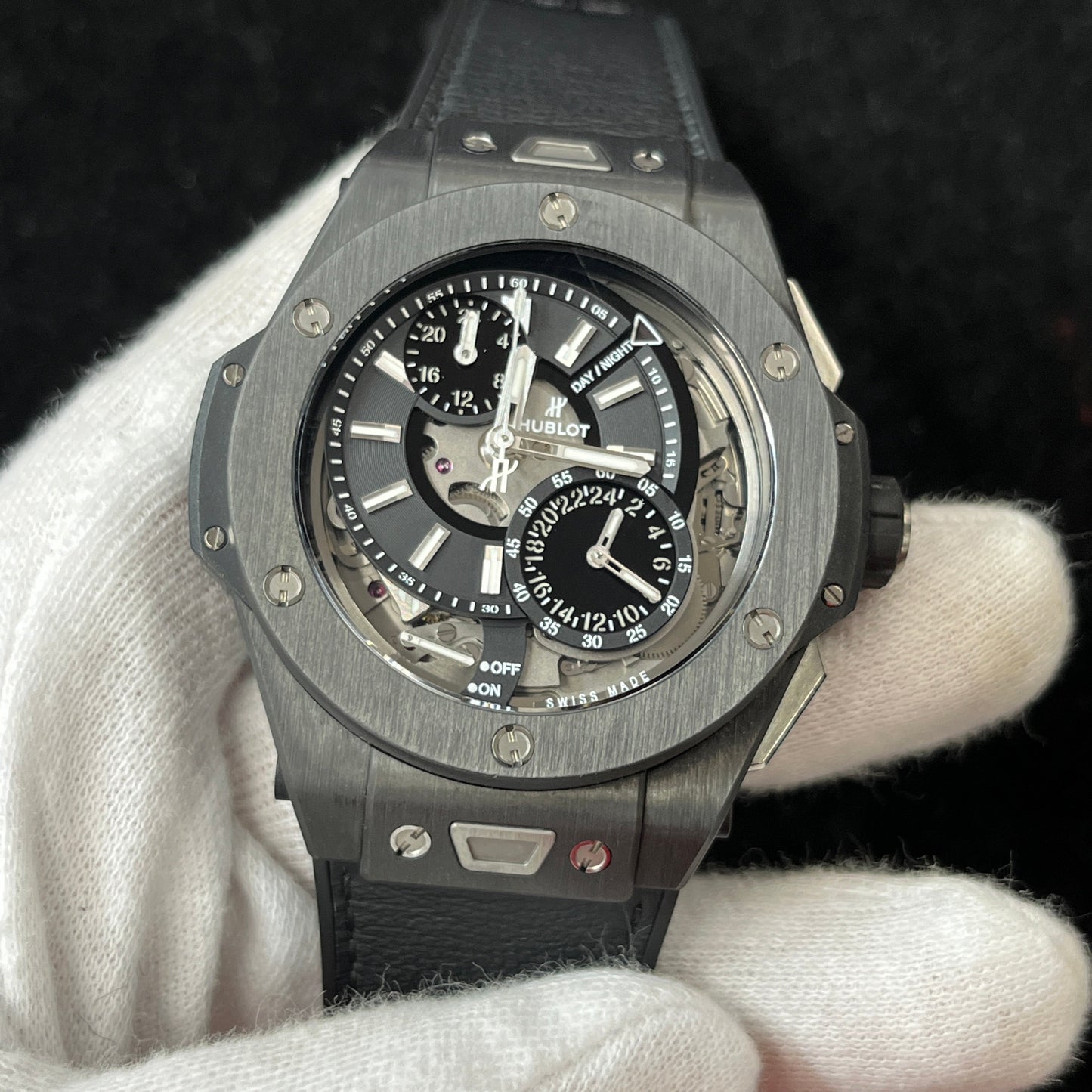 403.QU.0120.VR Big Bang Alarm Repeater GMT Yoshida 100th Anniversary 2HUB01-00264