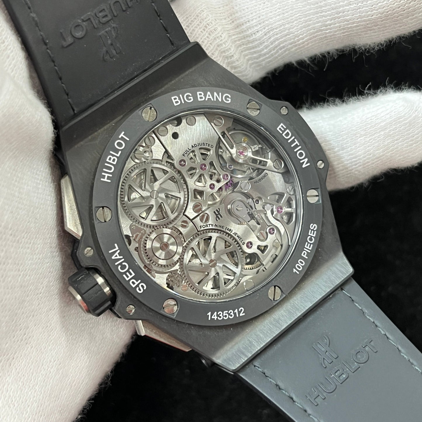 403.QU.0120.VR Big Bang Alarm Repeater GMT Yoshida 100th Anniversary 2HUB01-00264
