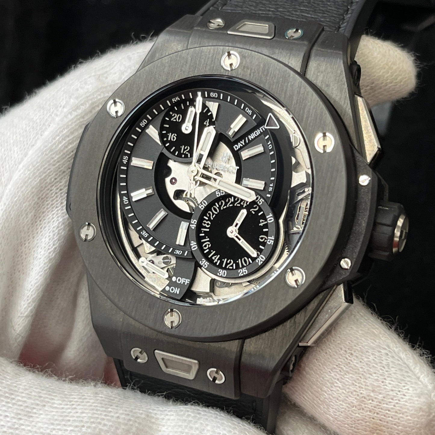 403.QU.0120.VR Big Bang Alarm Repeater GMT Yoshida 100th Anniversary 2HUB01-00264