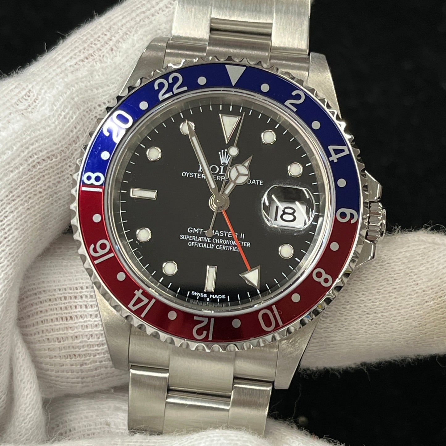 16710 GMT Master II Stick Dial D serial 2R-X01-01675