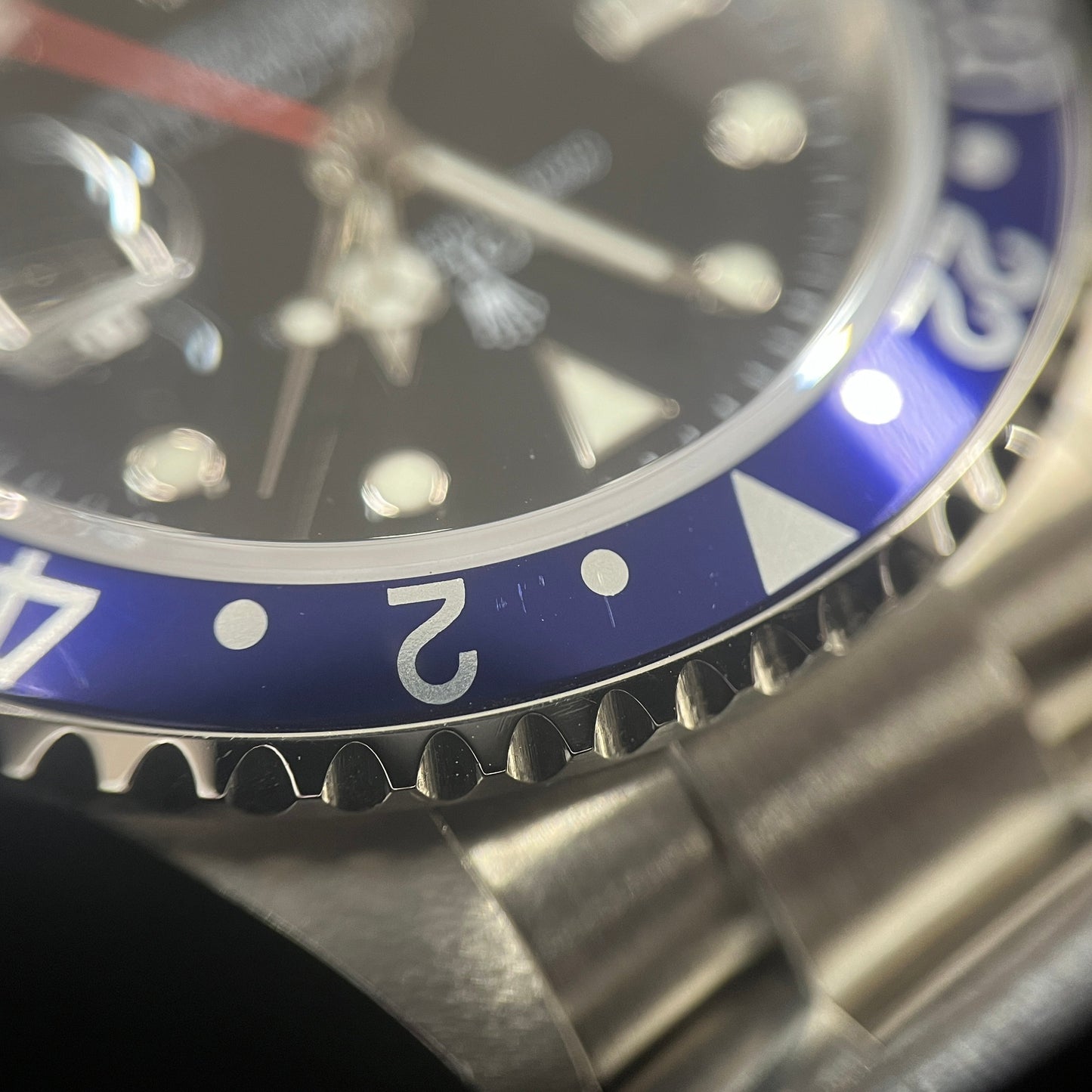 16710 GMT Master II Stick Dial D serial 2R-X01-01675