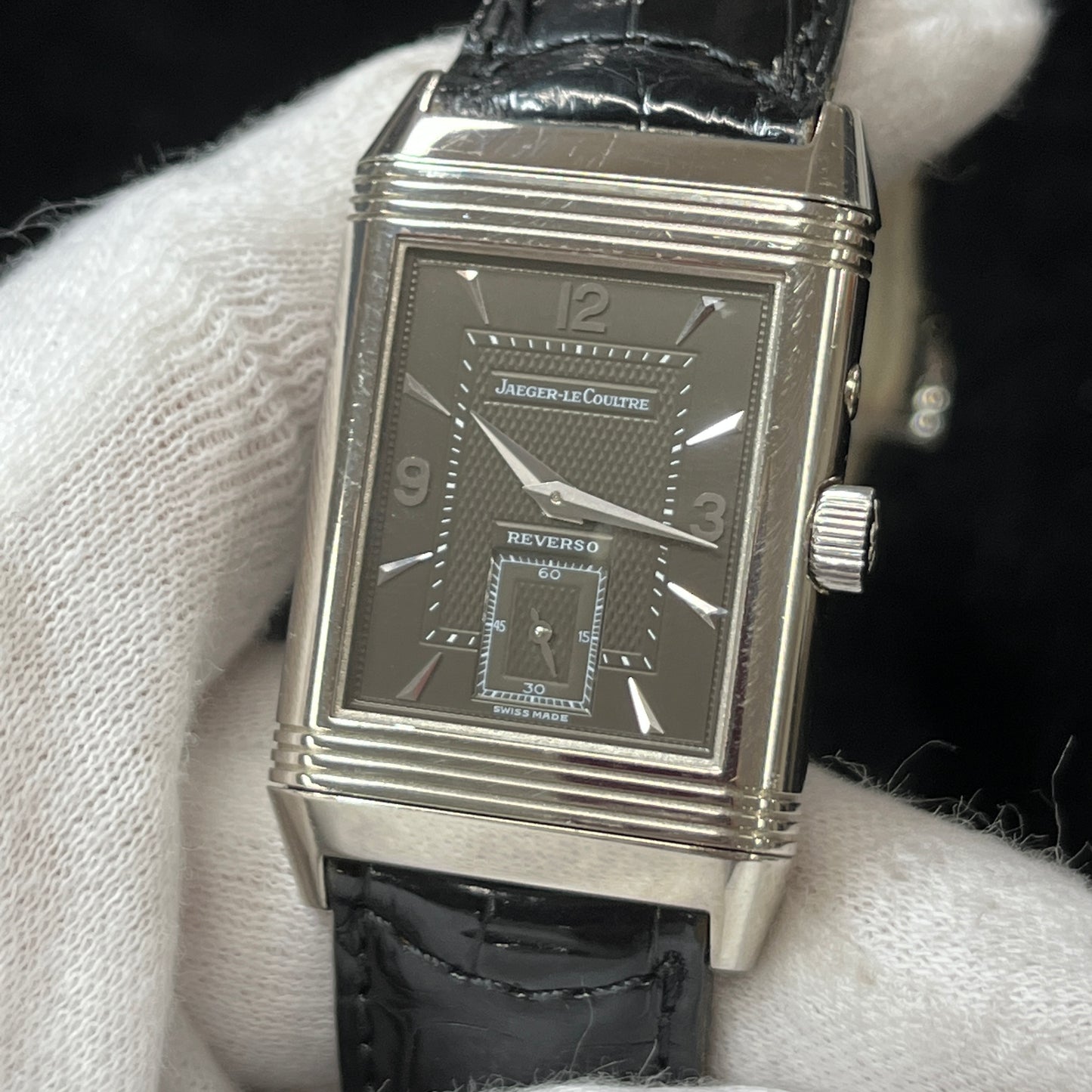 270.3.54 レベルソ スモールセコンド WG 2JLC01-00110