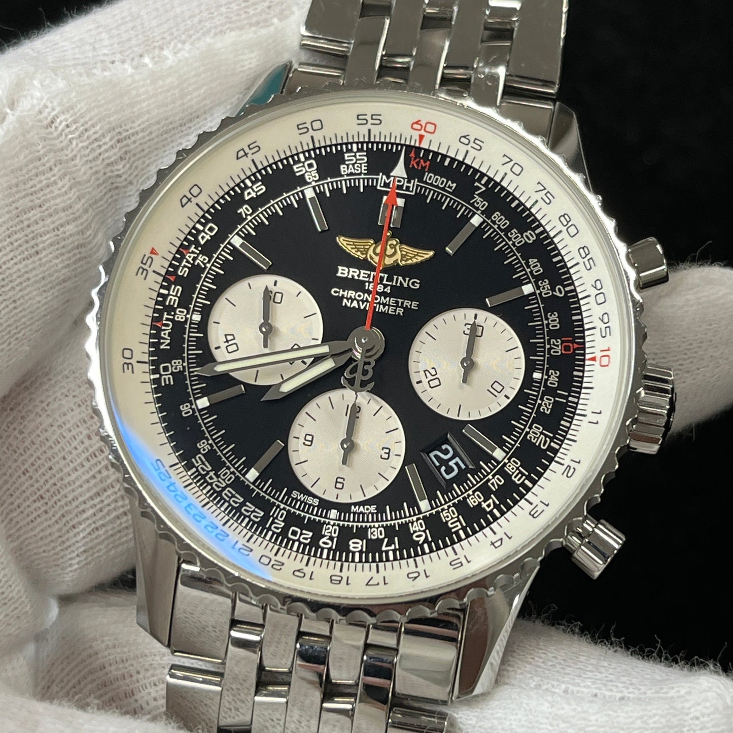 AB012012BB01 NAVITIMER 2BRT33-00182