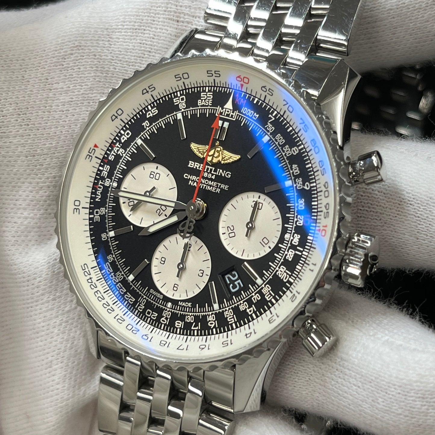 AB012012BB01 NAVITIMER 2BRT33-00182