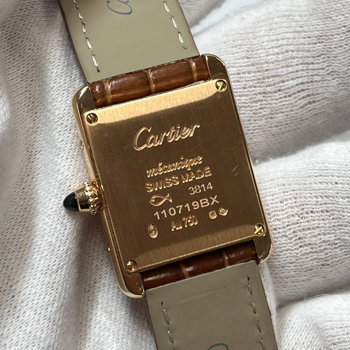 WGTA0010 Tank Louis Cartier Watch PG 2CAR01-00677